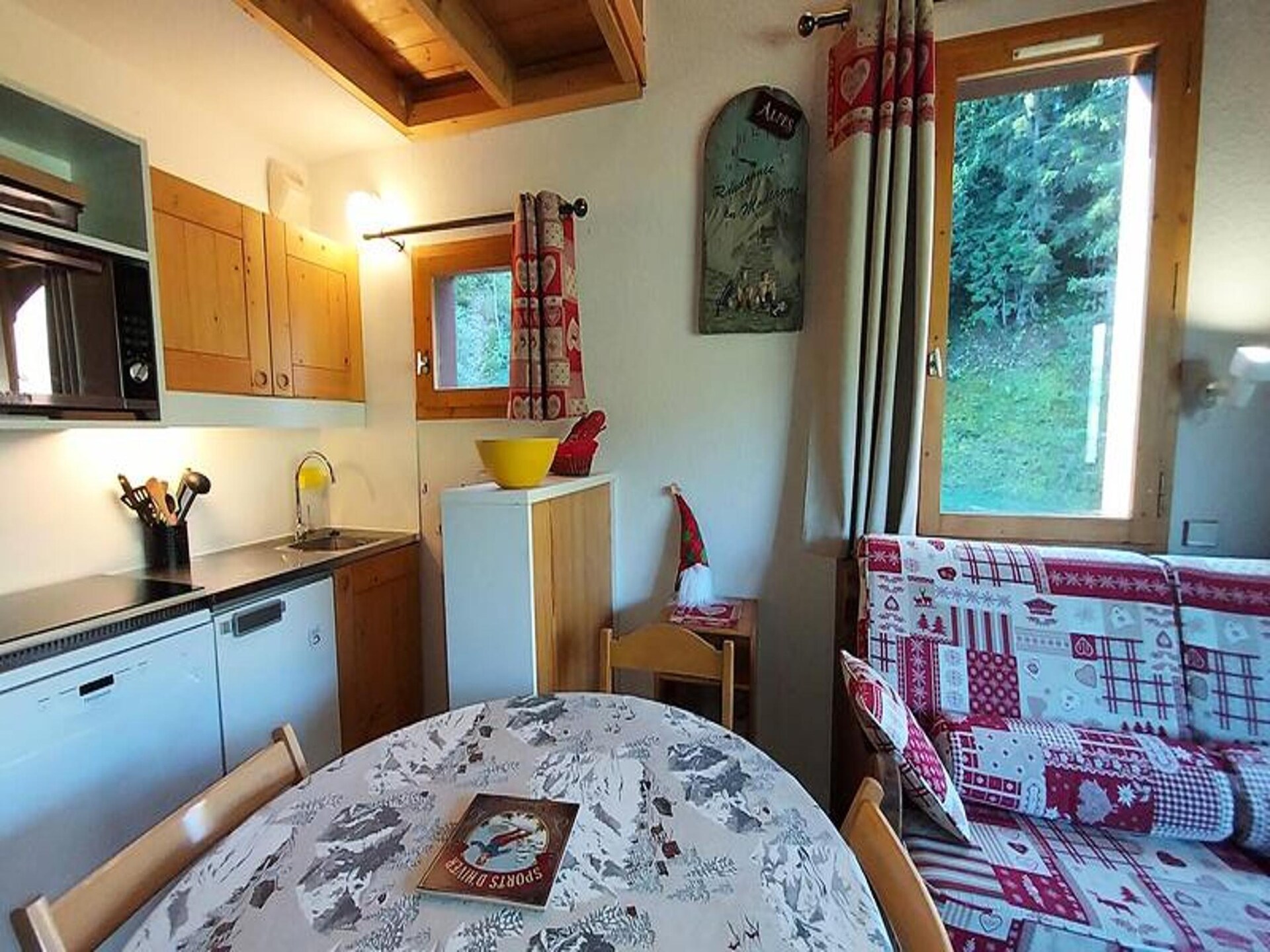 Résidence Cheval Blanc G: 5-persoons appartement op 20 meter van de piste - foto 6