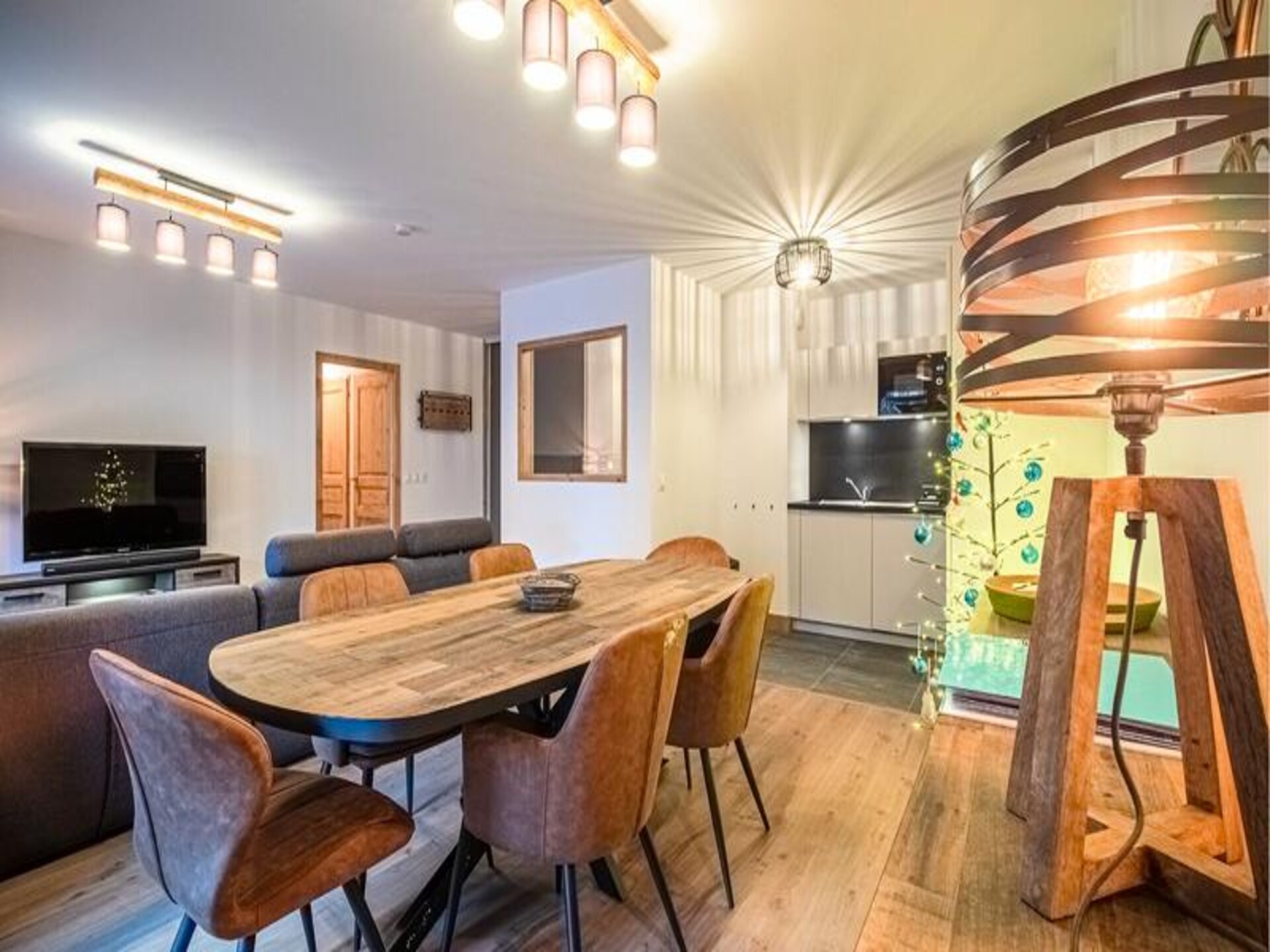 Ski-in, ski-out appartement op 50m van de piste met panoramisch uitzicht - foto 9