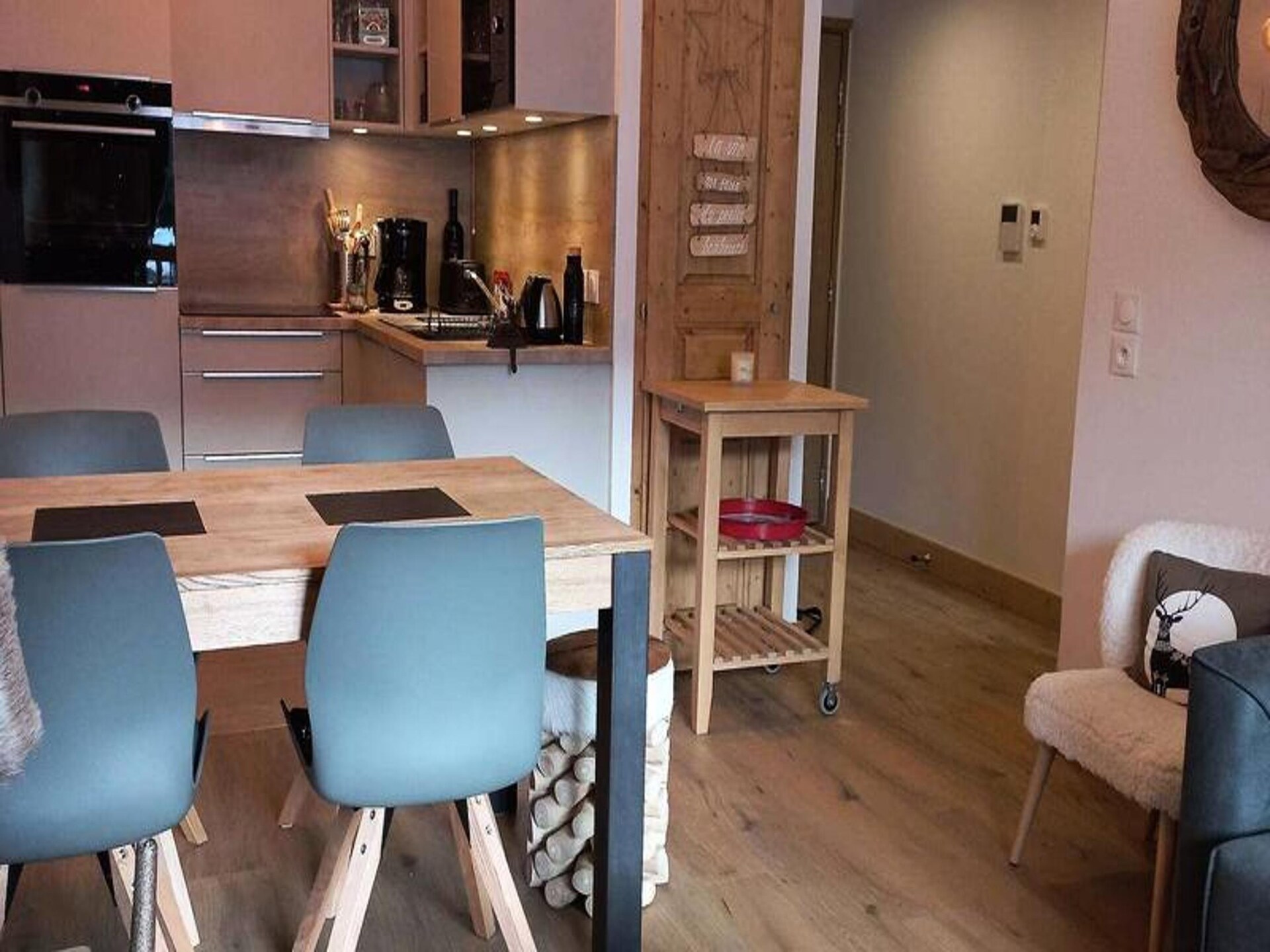 Modern appartement in Les Avanchers Valmorel voor 5 personen - foto 7
