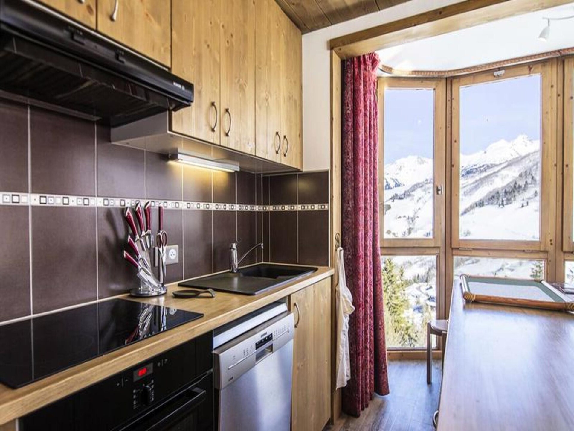Résidence Cheval Blanc: 3-kamerappartement voor 6 personen in Les Avanchers Valmorel - foto 13