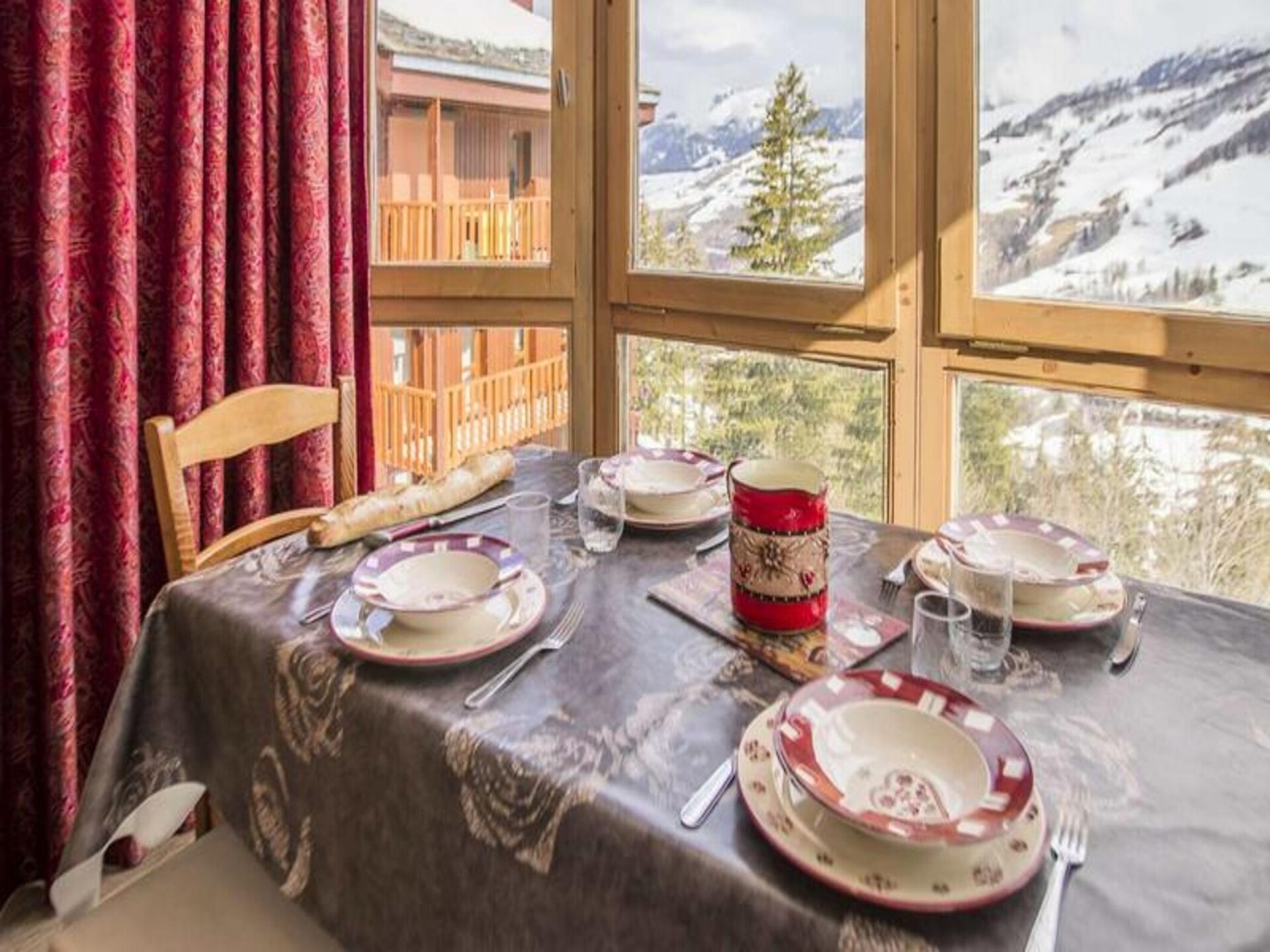 Résidence Cheval Blanc: 3-kamerappartement voor 6 personen in Les Avanchers Valmorel - foto 16