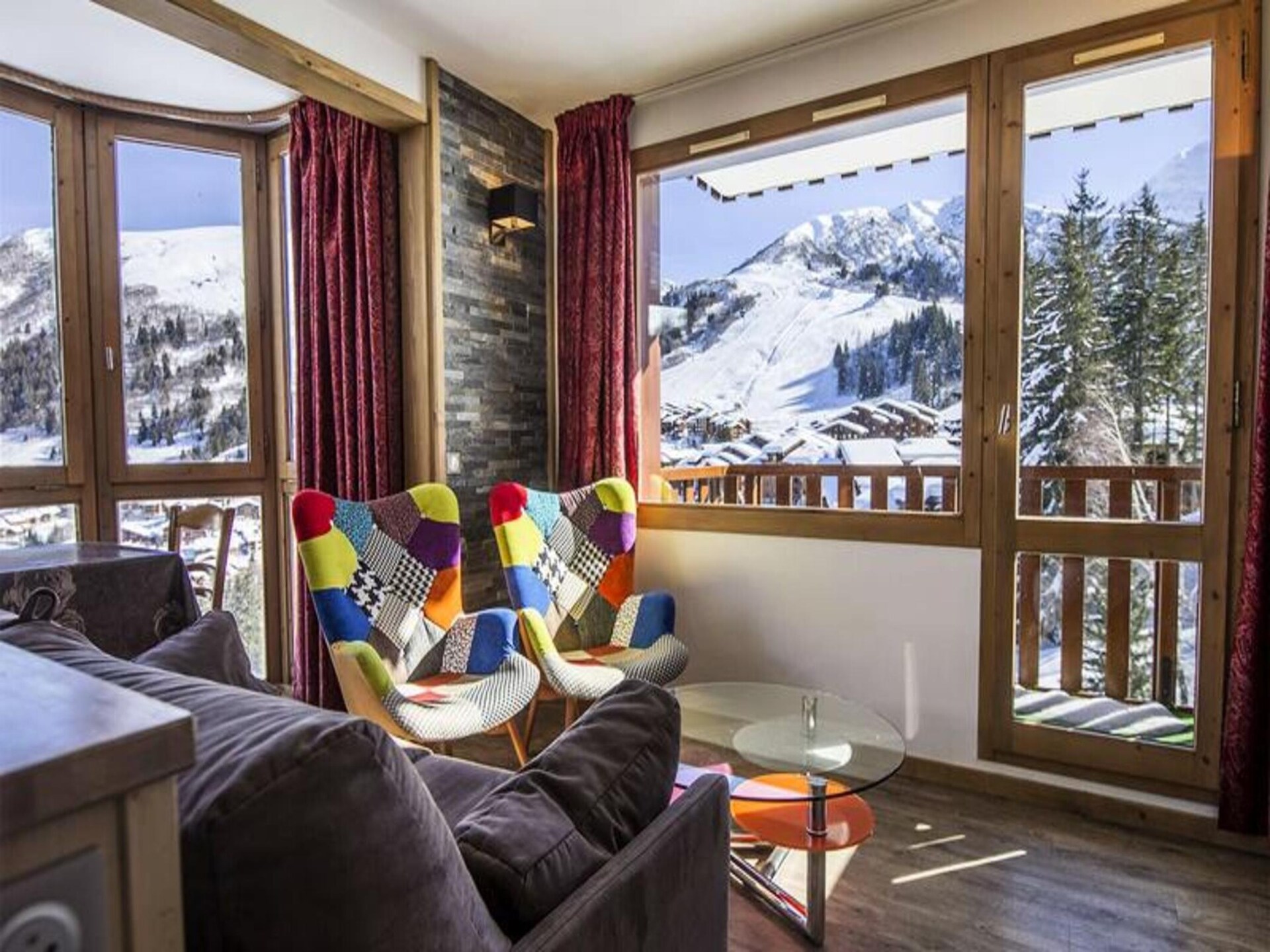 Résidence Cheval Blanc: 3-kamerappartement voor 6 personen in Les Avanchers Valmorel - foto 10