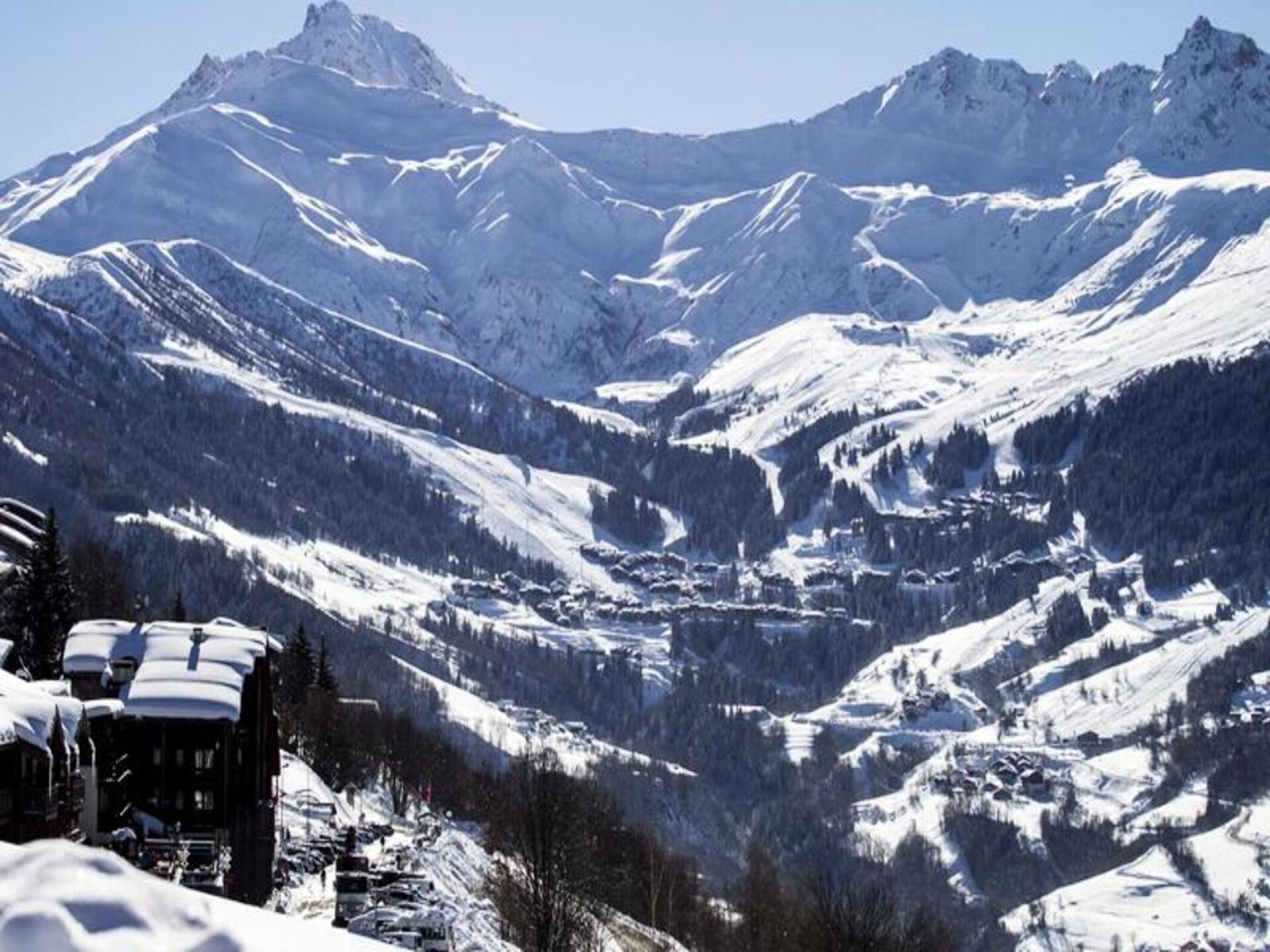 Knus appartement voor 4 personen in Les Avanchers Valmorel, vlakbij de pistes - foto 7