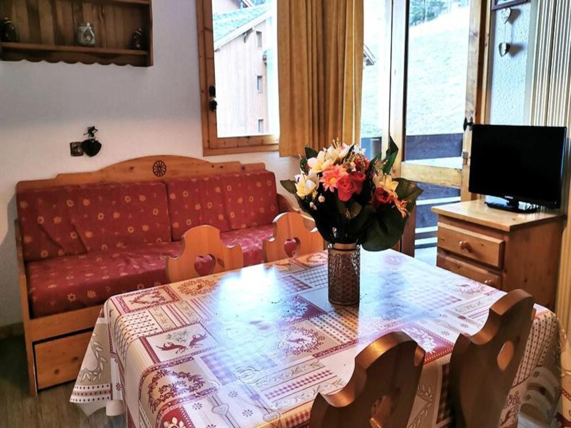 Knusse studio voor 4 in La Forêt, vlakbij de pistes van Valmorel - foto 11