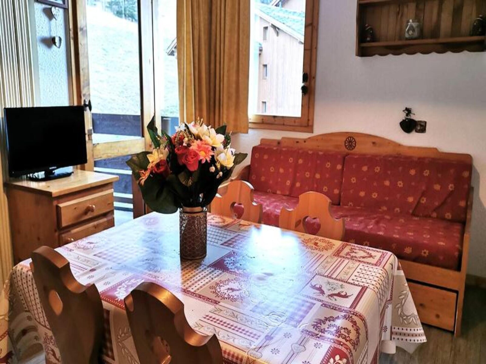 Knusse studio voor 4 in La Forêt, vlakbij de pistes van Valmorel - foto 17