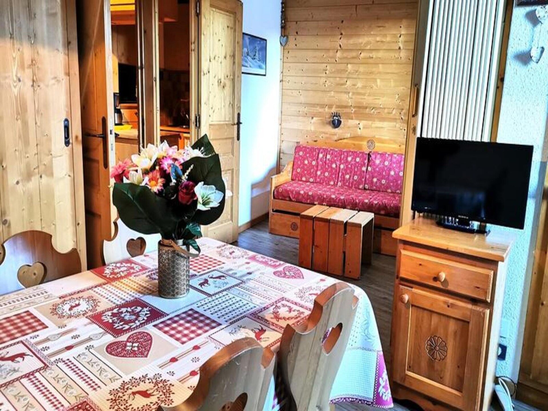 Knusse studio voor 4 in La Forêt, vlakbij de pistes van Valmorel - foto 5