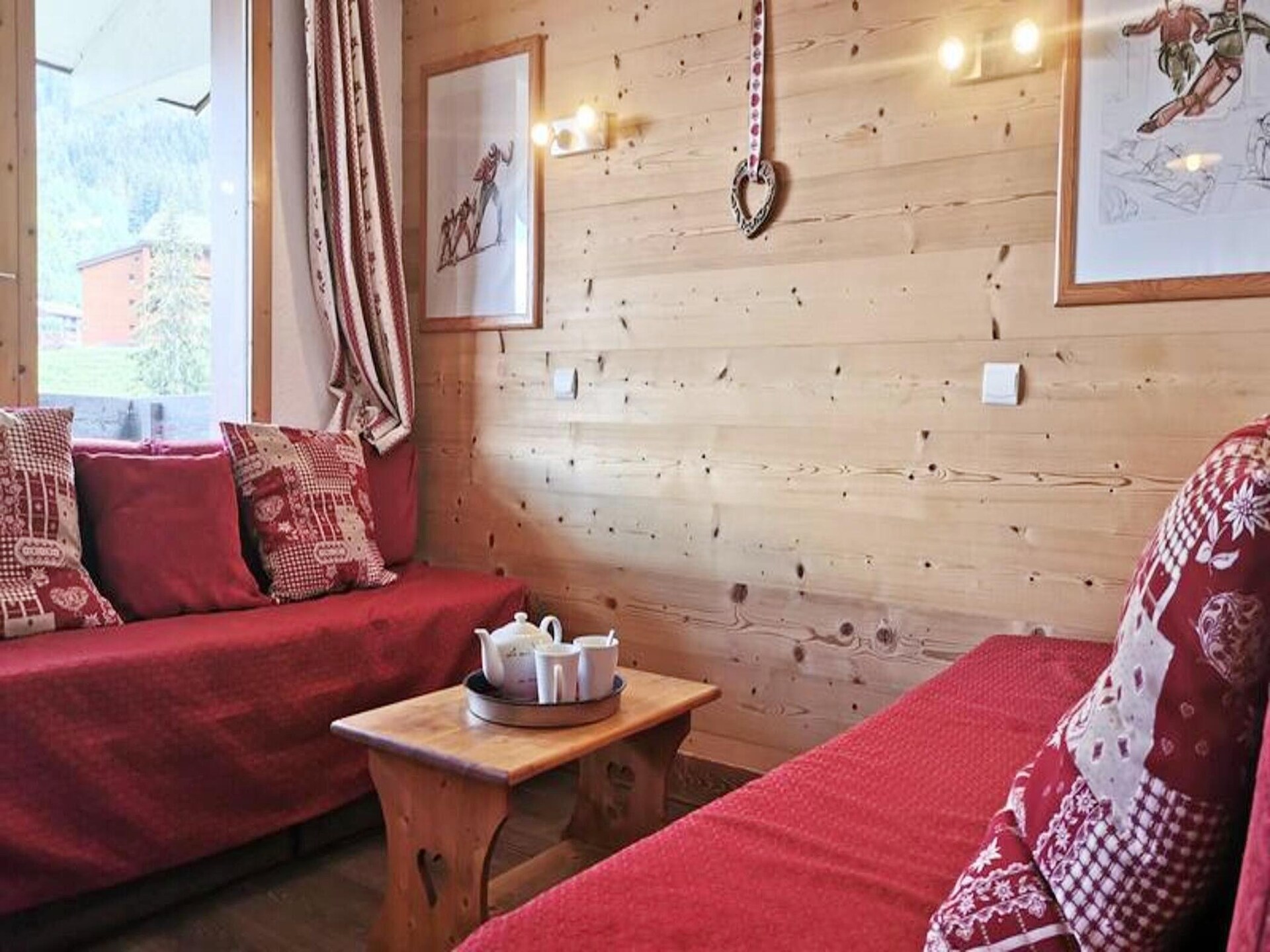 Ski-in, ski-out appartement voor 6 personen in Les Avanchers Valmorel - foto 2