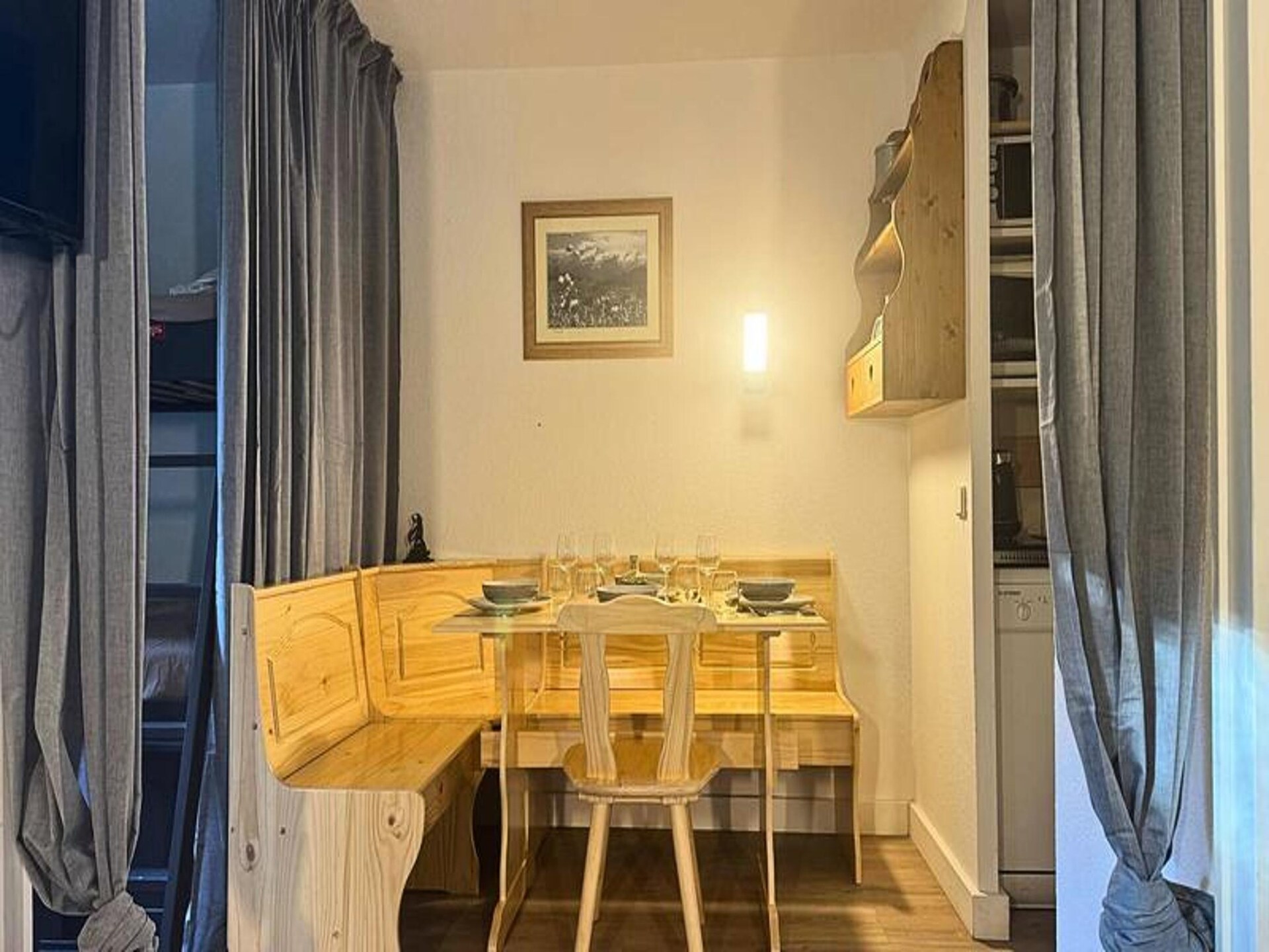 Studio op de piste in Valmorel met balkon, 4 personen - foto 5