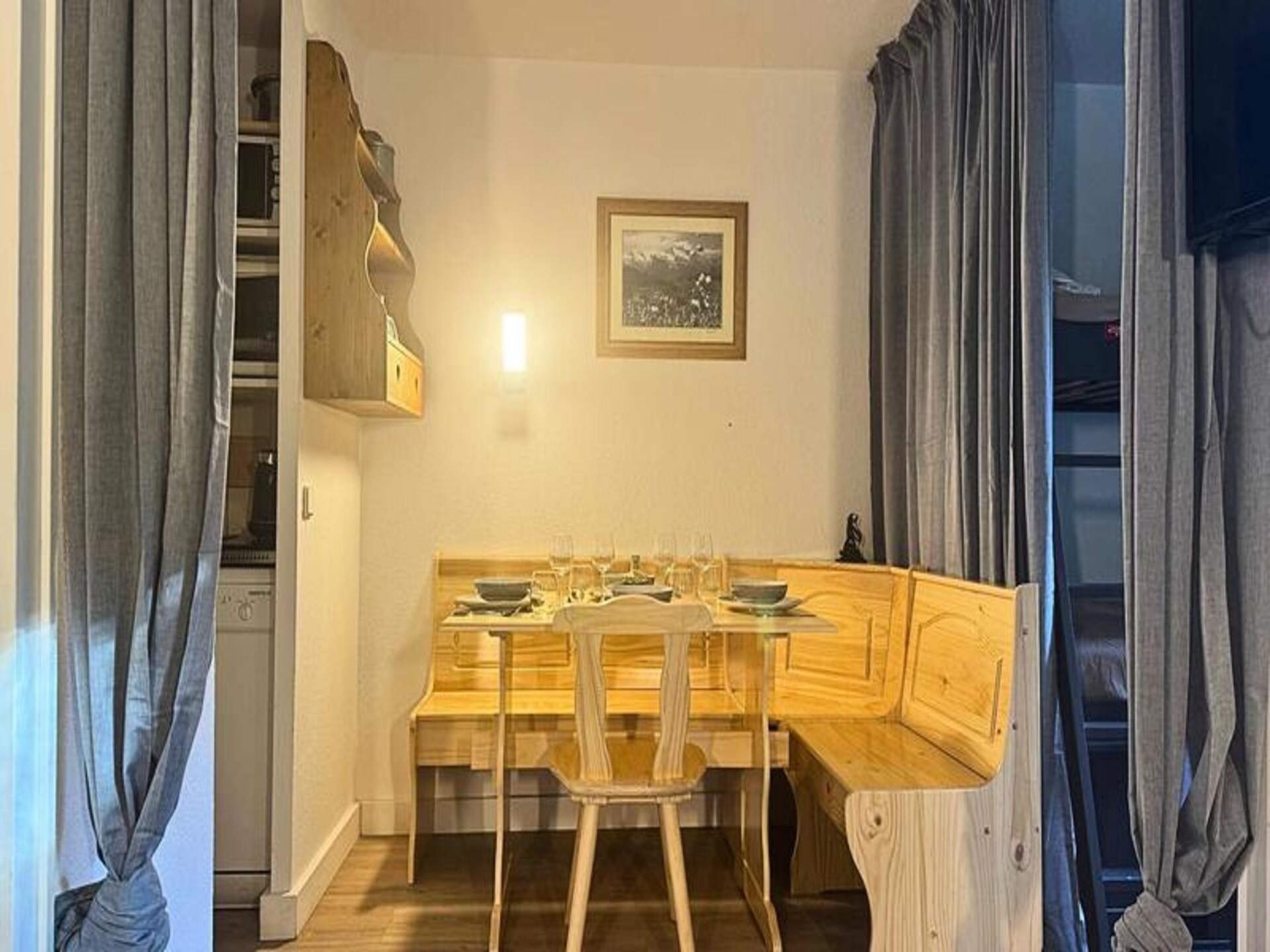 Studio op de piste in Valmorel met balkon, 4 personen - foto 11