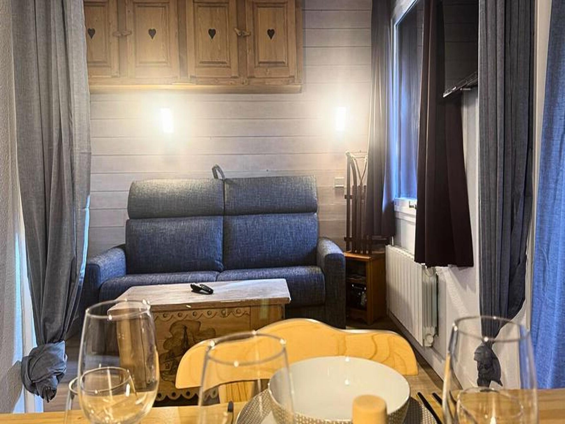Studio op de piste in Valmorel met balkon, 4 personen - foto 4
