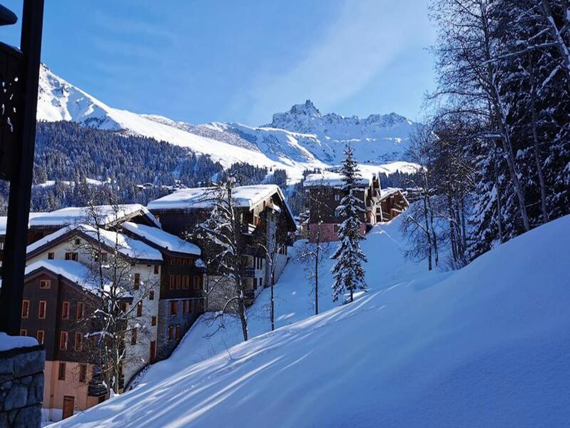 Studio op de piste in Valmorel met balkon, 4 personen - foto 19