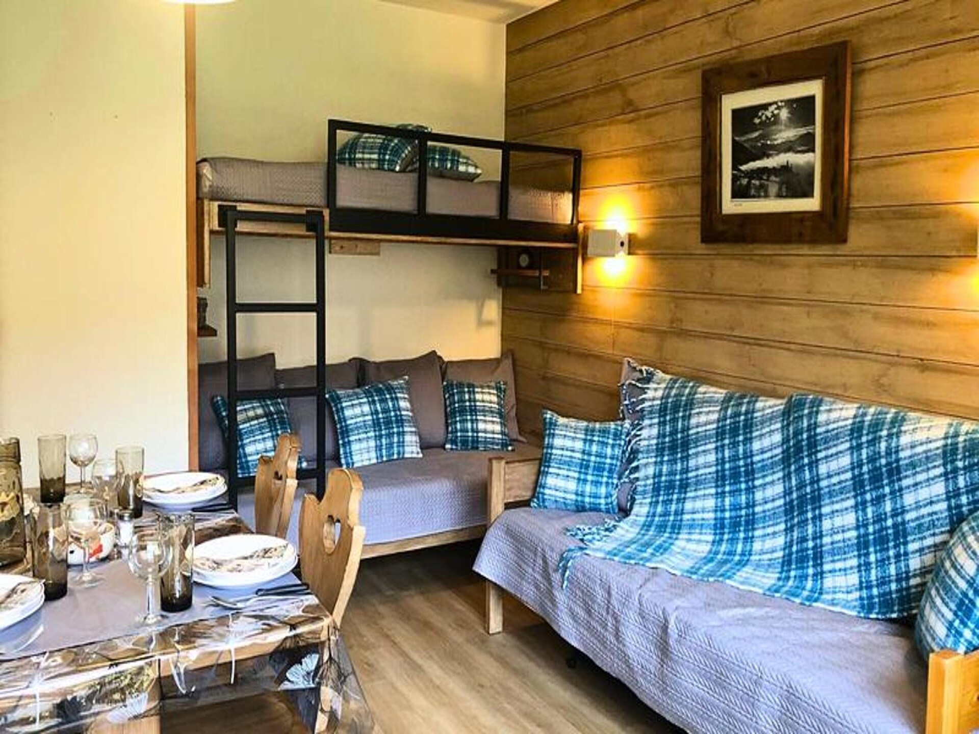 Appartement 5 pers. aan de voet van de piste in Les Avanchers Valmorel - foto 7