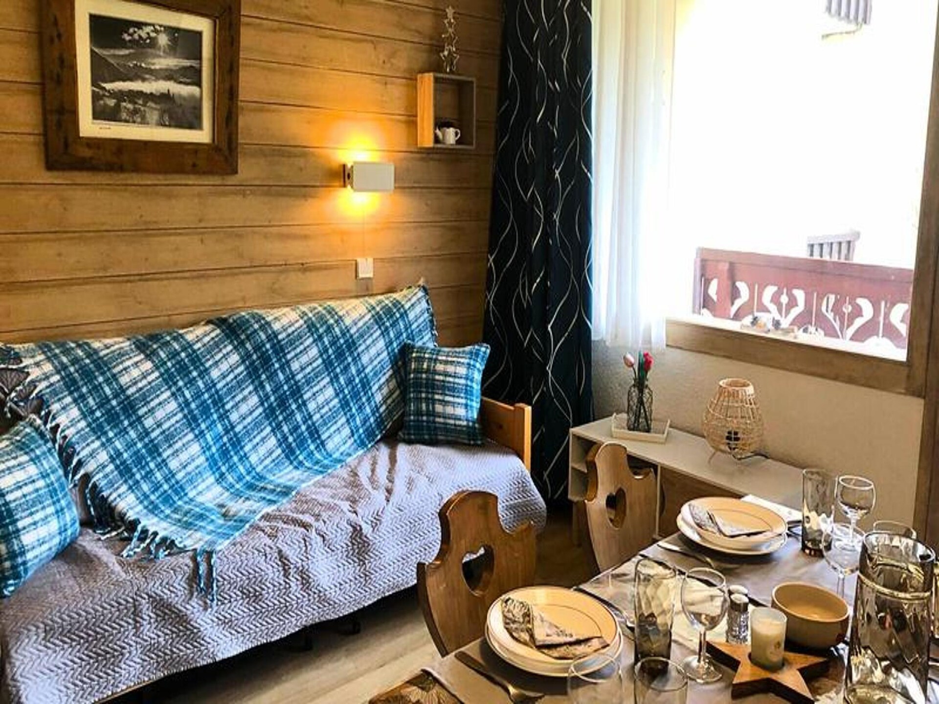 Appartement 5 pers. aan de voet van de piste in Les Avanchers Valmorel - foto 5
