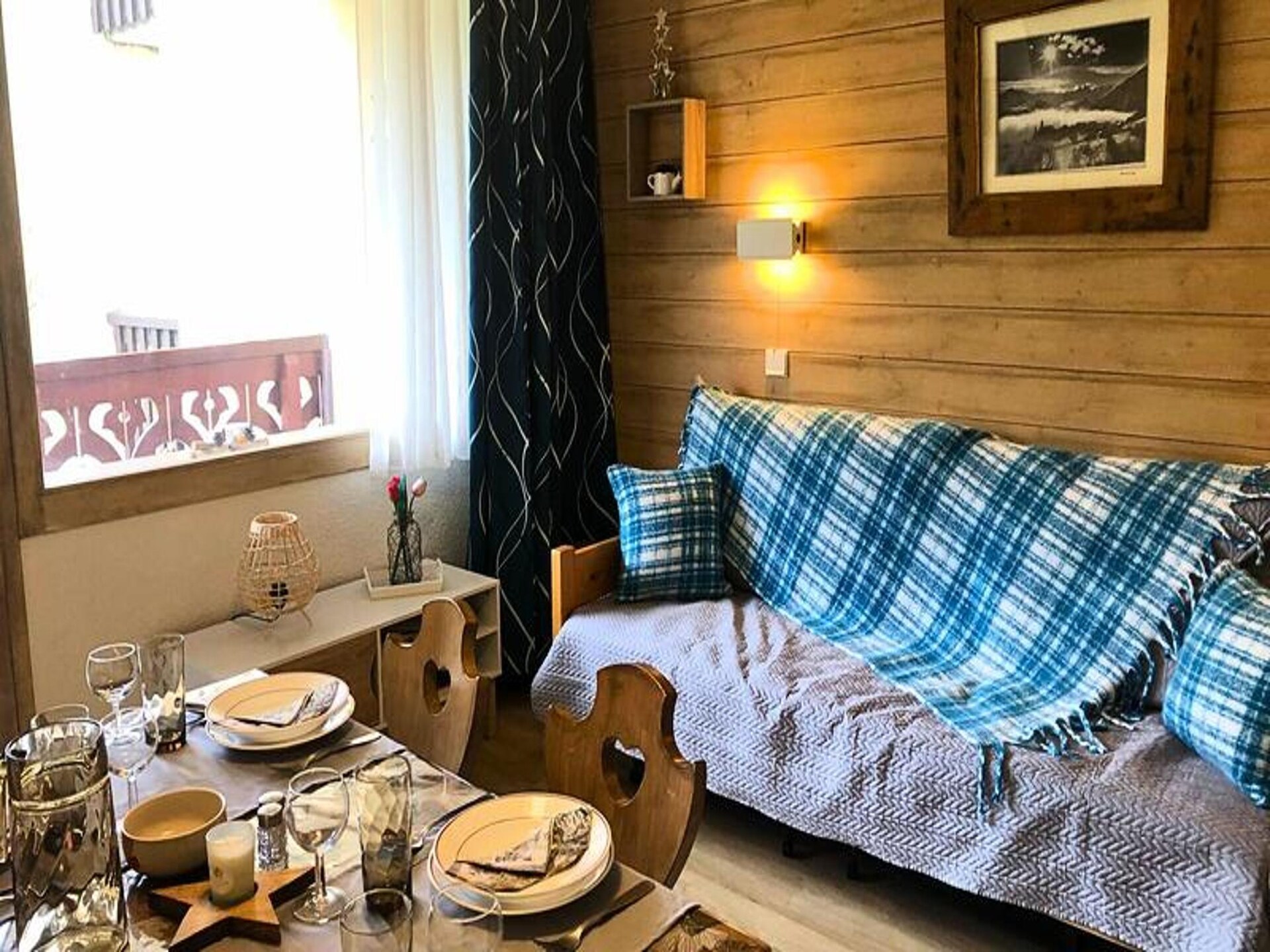 Appartement 5 pers. aan de voet van de piste in Les Avanchers Valmorel - foto 15