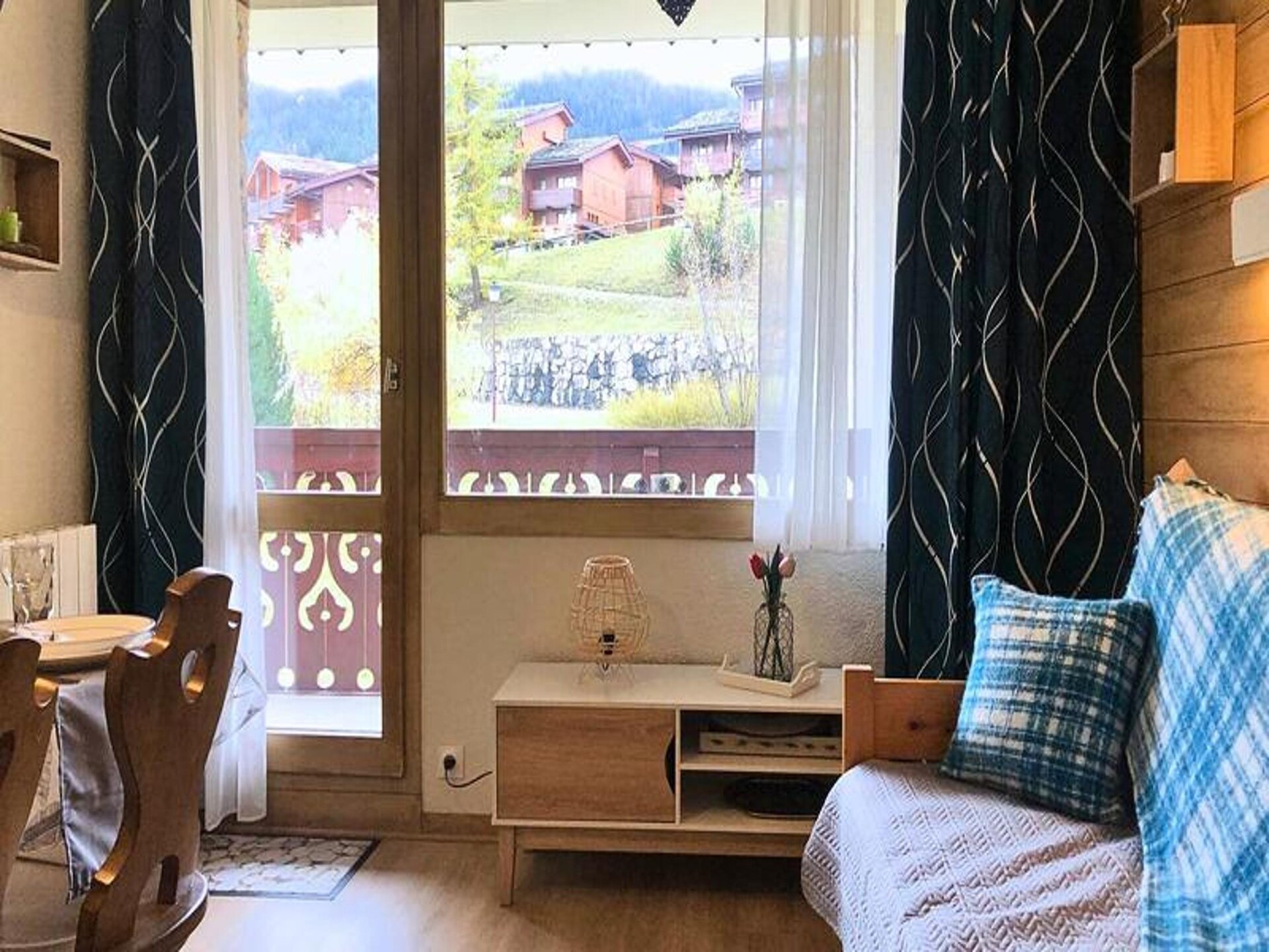 Appartement 5 pers. aan de voet van de piste in Les Avanchers Valmorel - foto 3