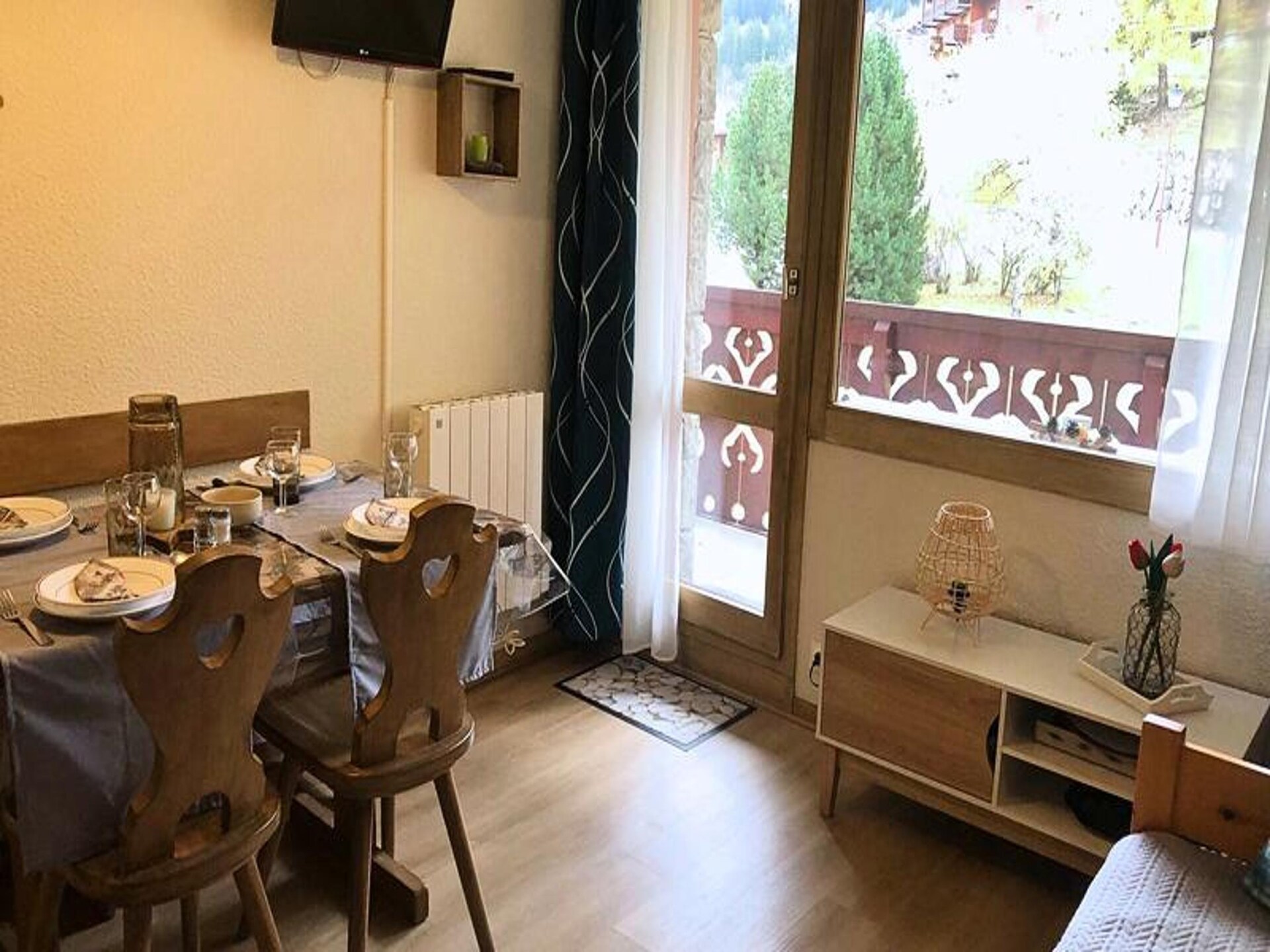 Appartement 5 pers. aan de voet van de piste in Les Avanchers Valmorel - foto 16