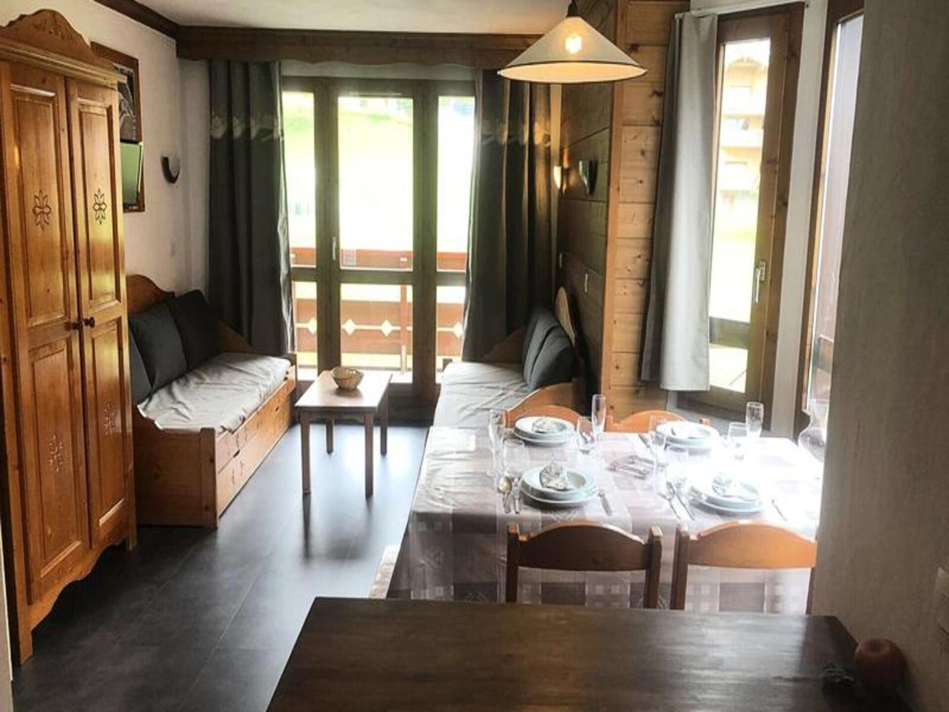 Appartement 5 personen, vlakbij de piste in Les Avanchers Valmorel - foto 5