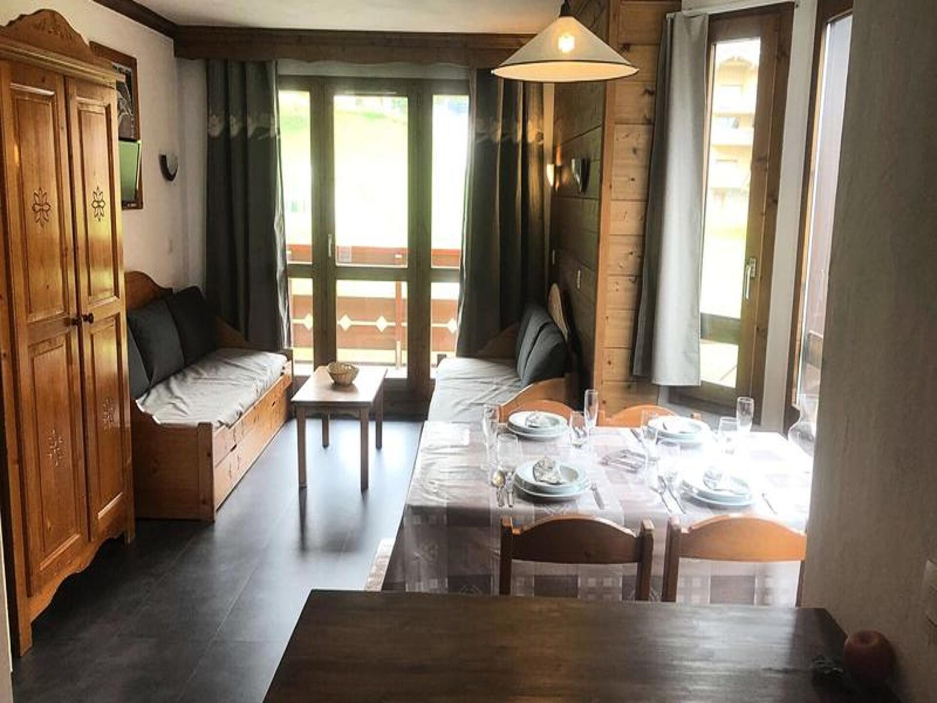 Knus appartement voor 5 personen, direct bij de piste in Les Avanchers Valmorel - foto 11