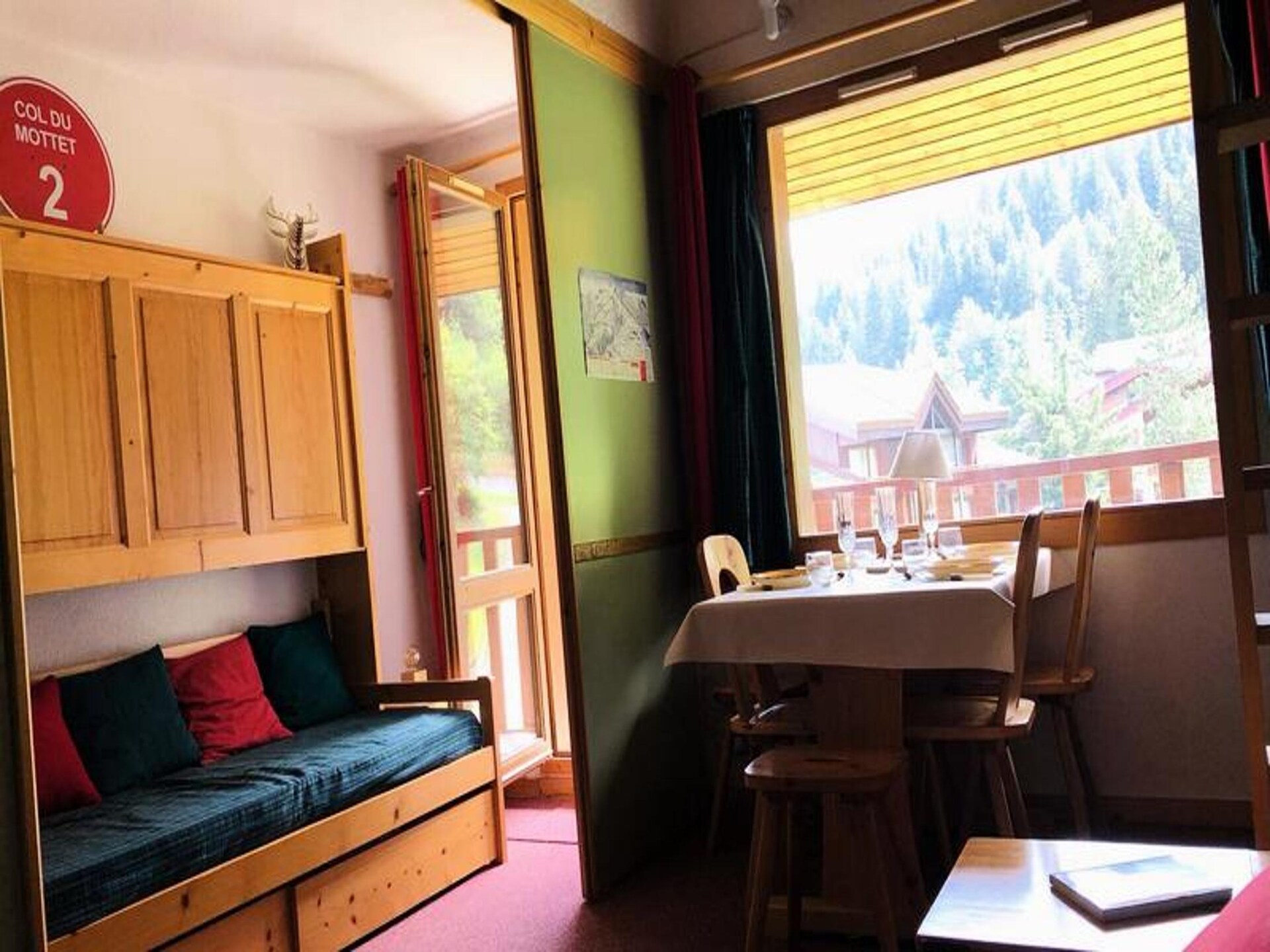 Knusse studio voor 5 personen aan de voet van de pistes in Valmorel - foto 13