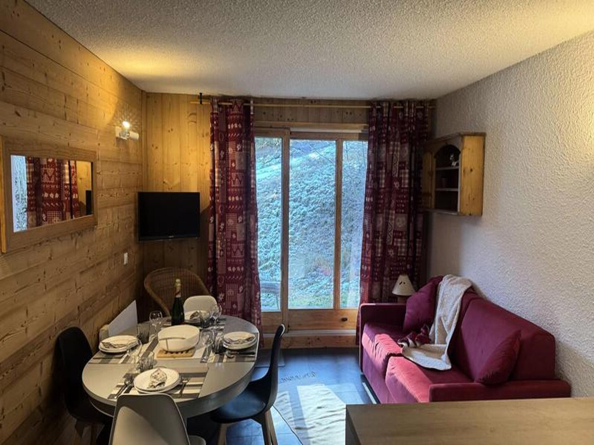 Knus appartement voor 5 personen met directe ski-toegang in Valmorel - foto 3