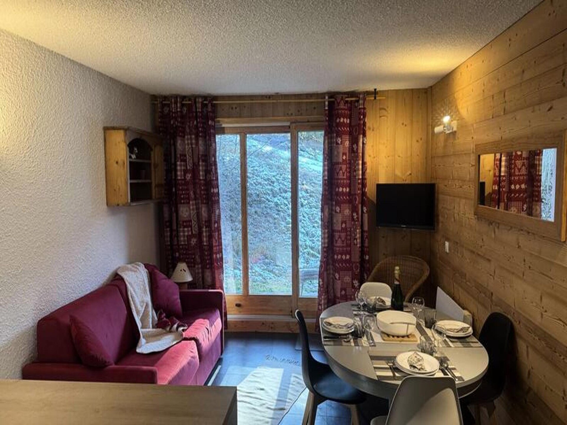 Knus appartement voor 5 personen met directe ski-toegang in Valmorel - foto 14