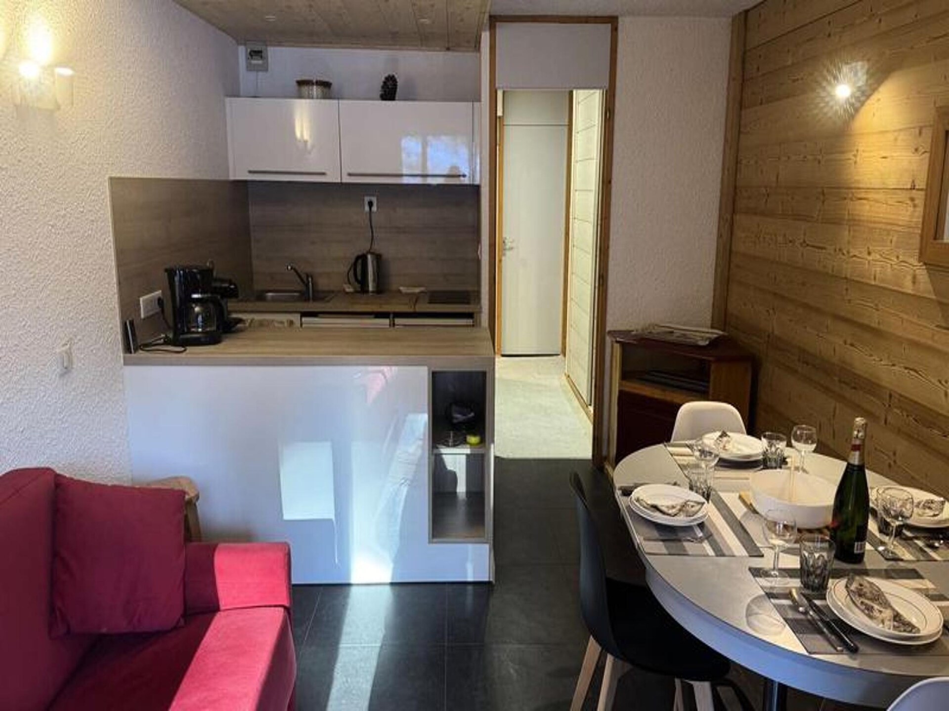 Knus appartement voor 5 personen met directe ski-toegang in Valmorel - foto 16