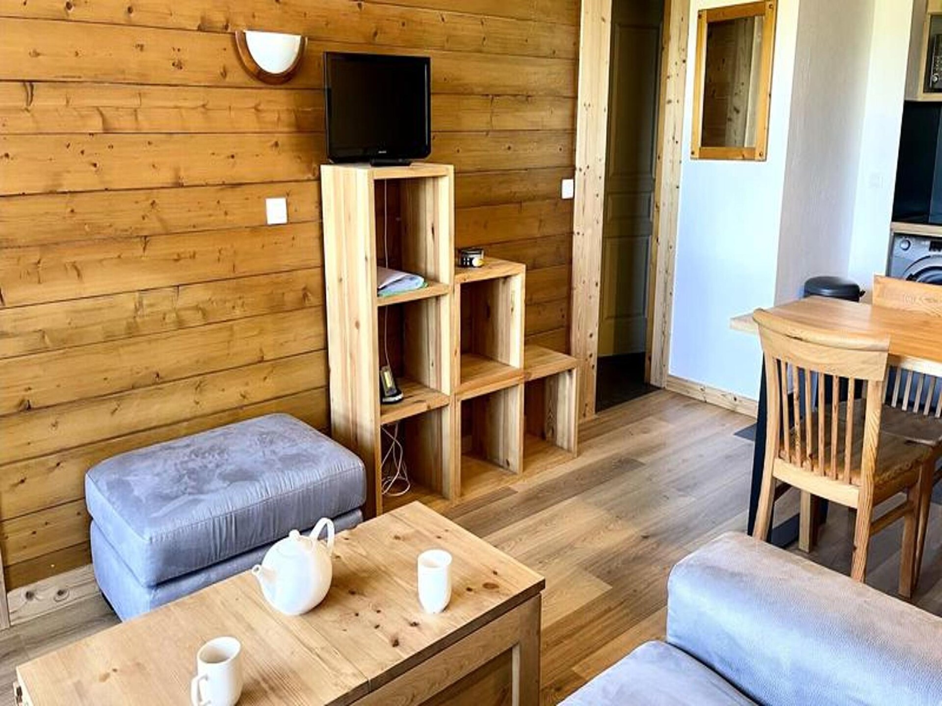 Knus appartement voor 3 in Les Avanchers, vlakbij de pistes - foto 4