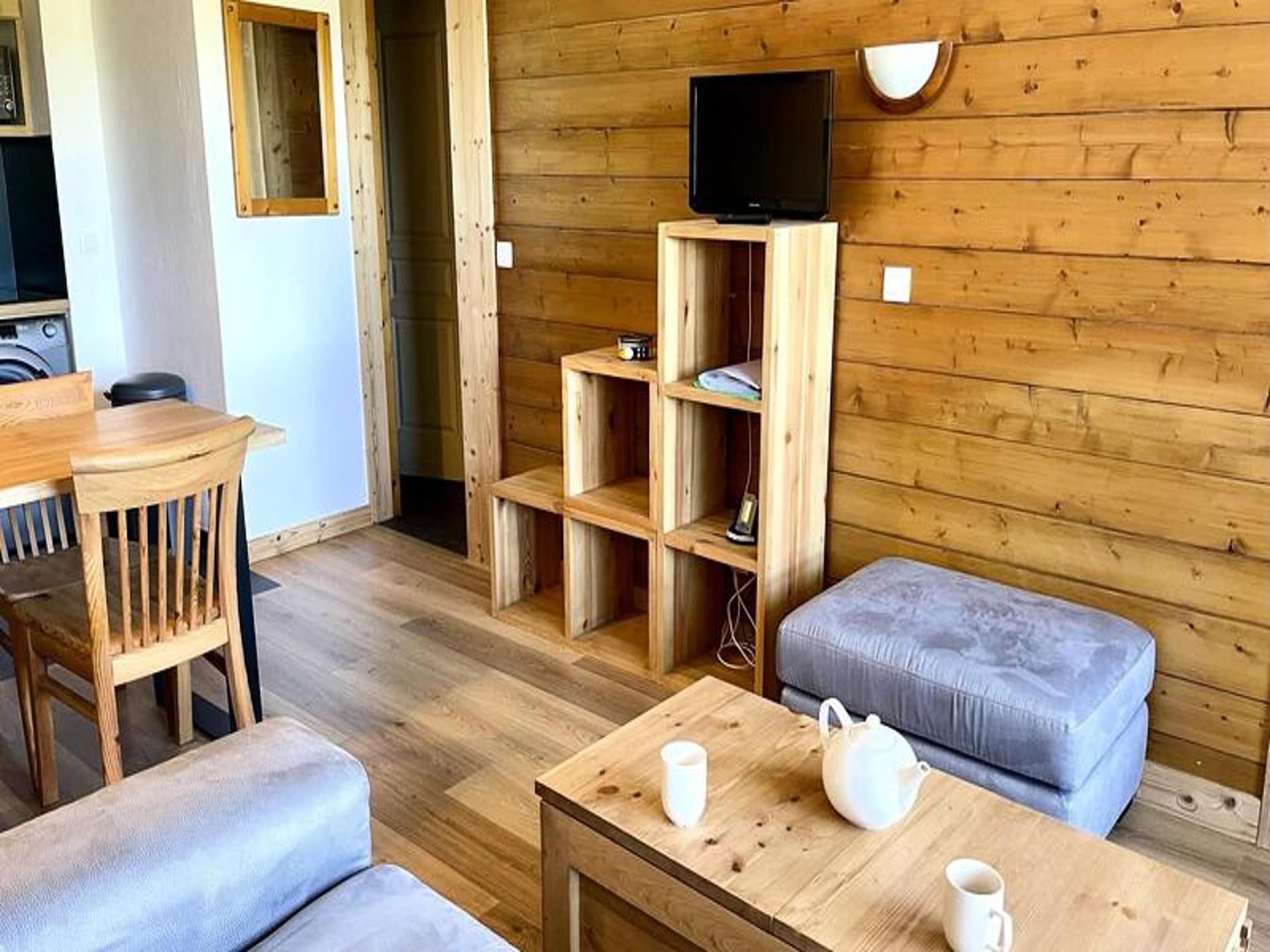 Knus appartement voor 3 in Les Avanchers, vlakbij de pistes - foto 14