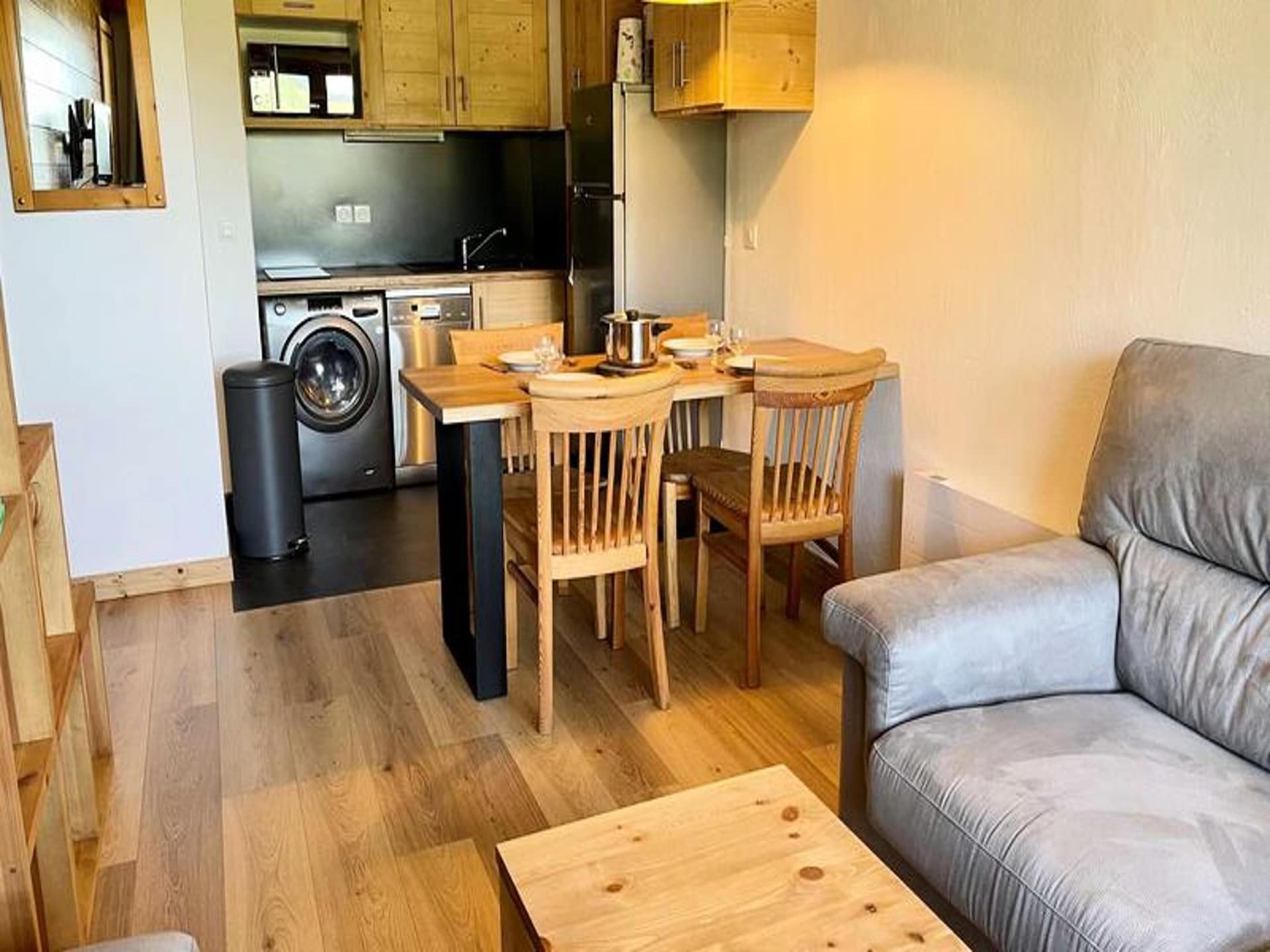 Knus appartement voor 3 in Les Avanchers, vlakbij de pistes - foto 7