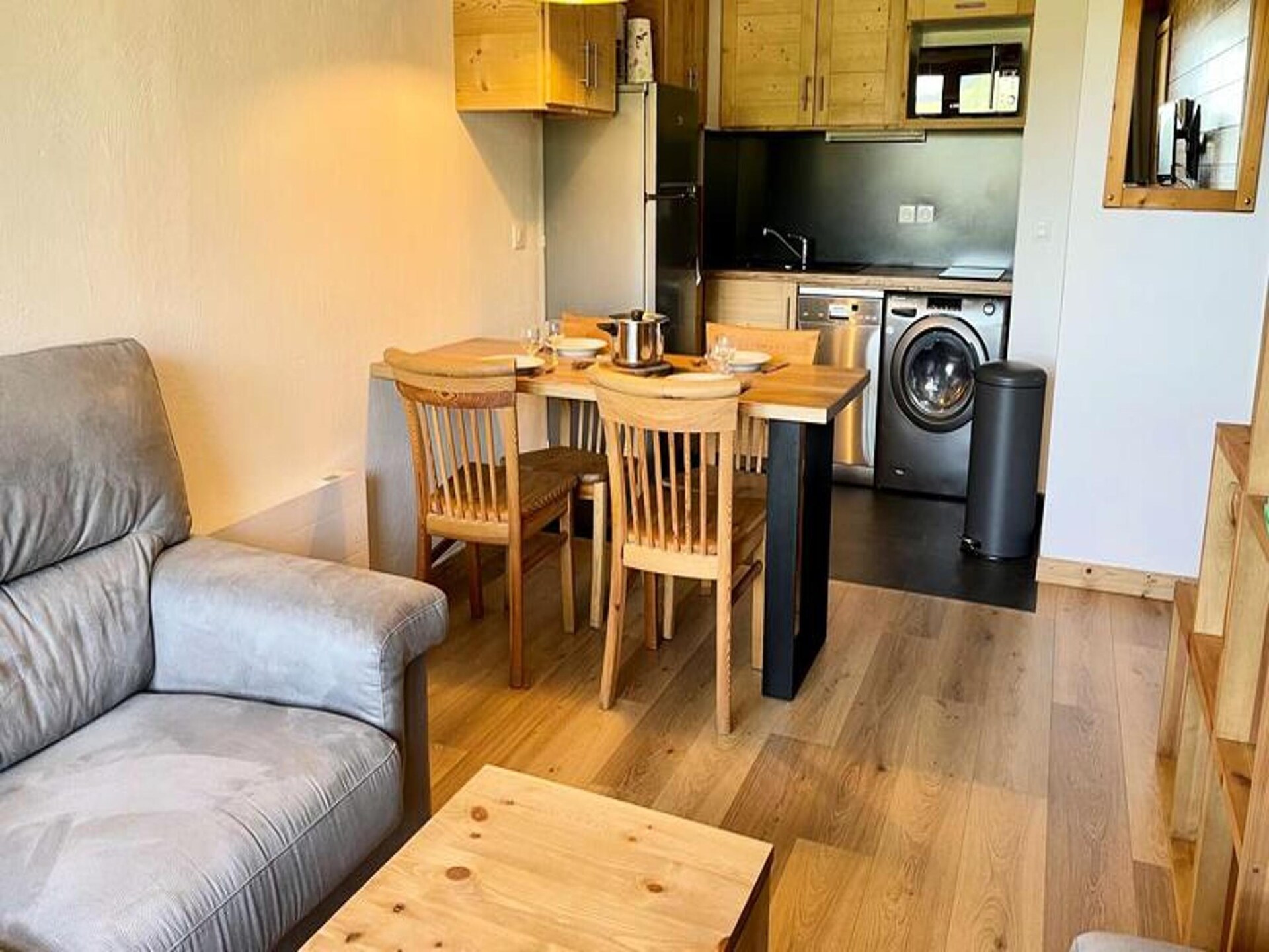 Knus appartement voor 3 in Les Avanchers, vlakbij de pistes - foto 16
