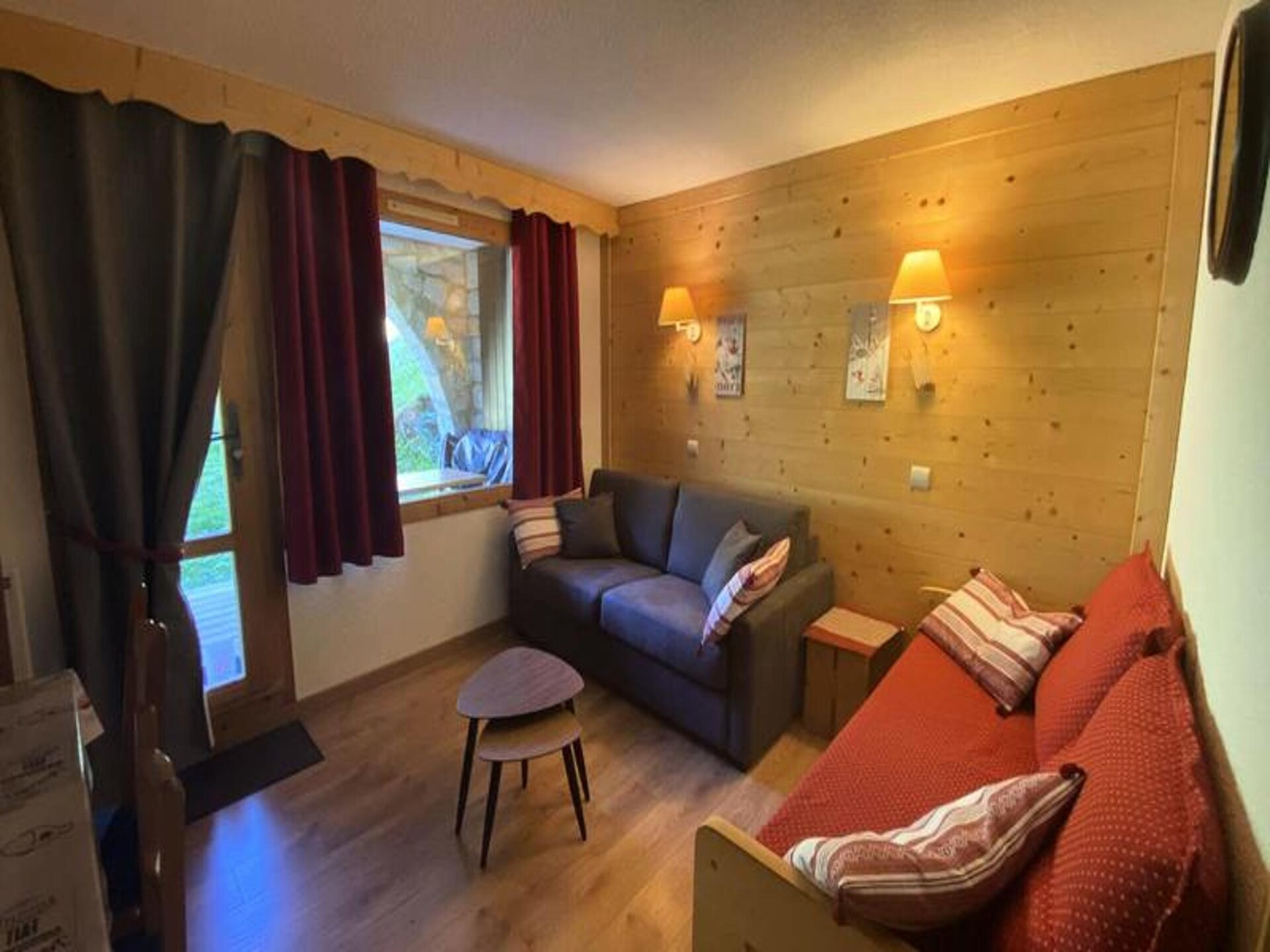 Ski-appartement Résidence Portail: 5 pers. aan de piste in Valmorel - foto 3