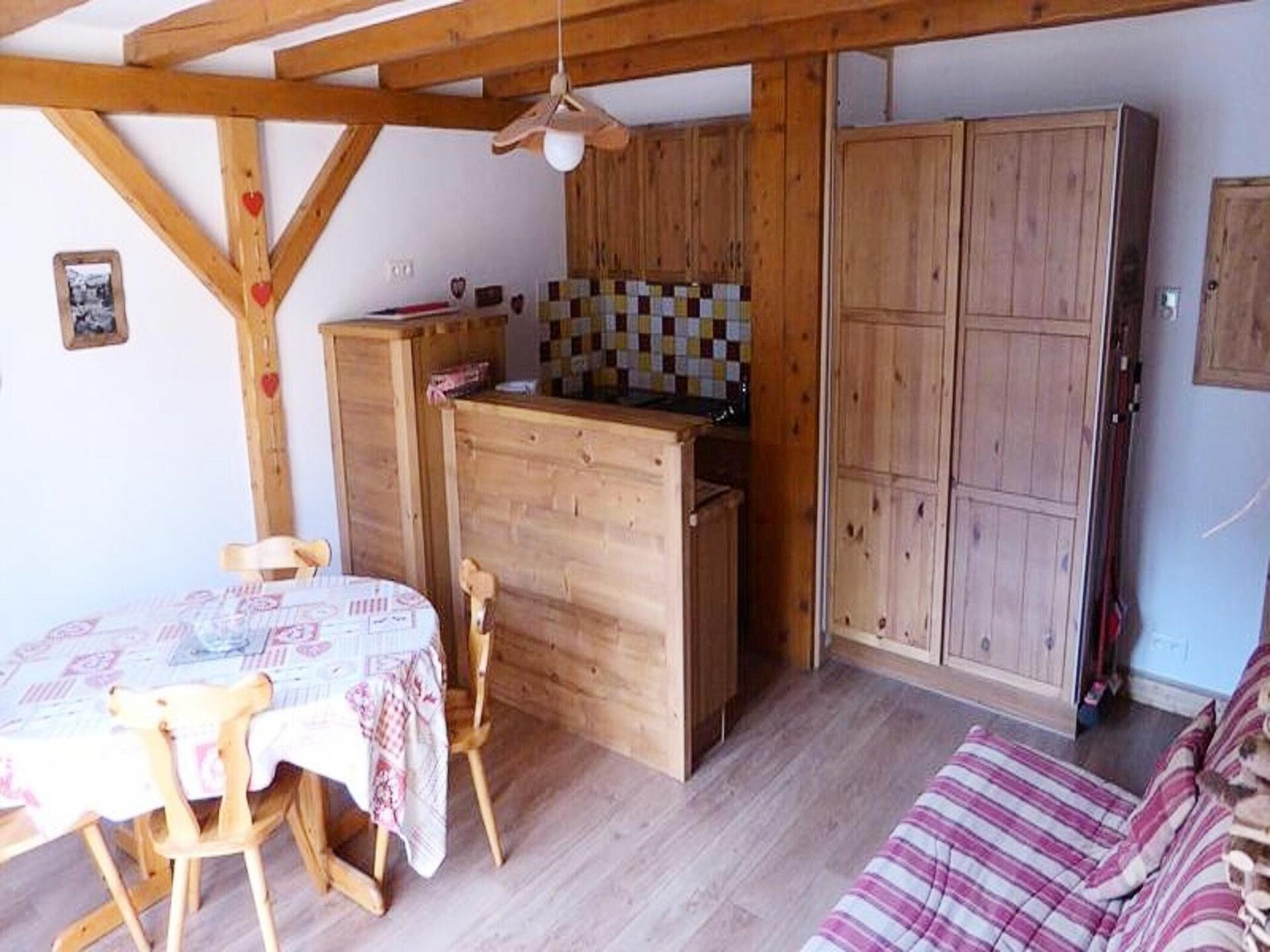 Duplex voor 5 personen aan de piste in Les Avanchers Valmorel - foto 8