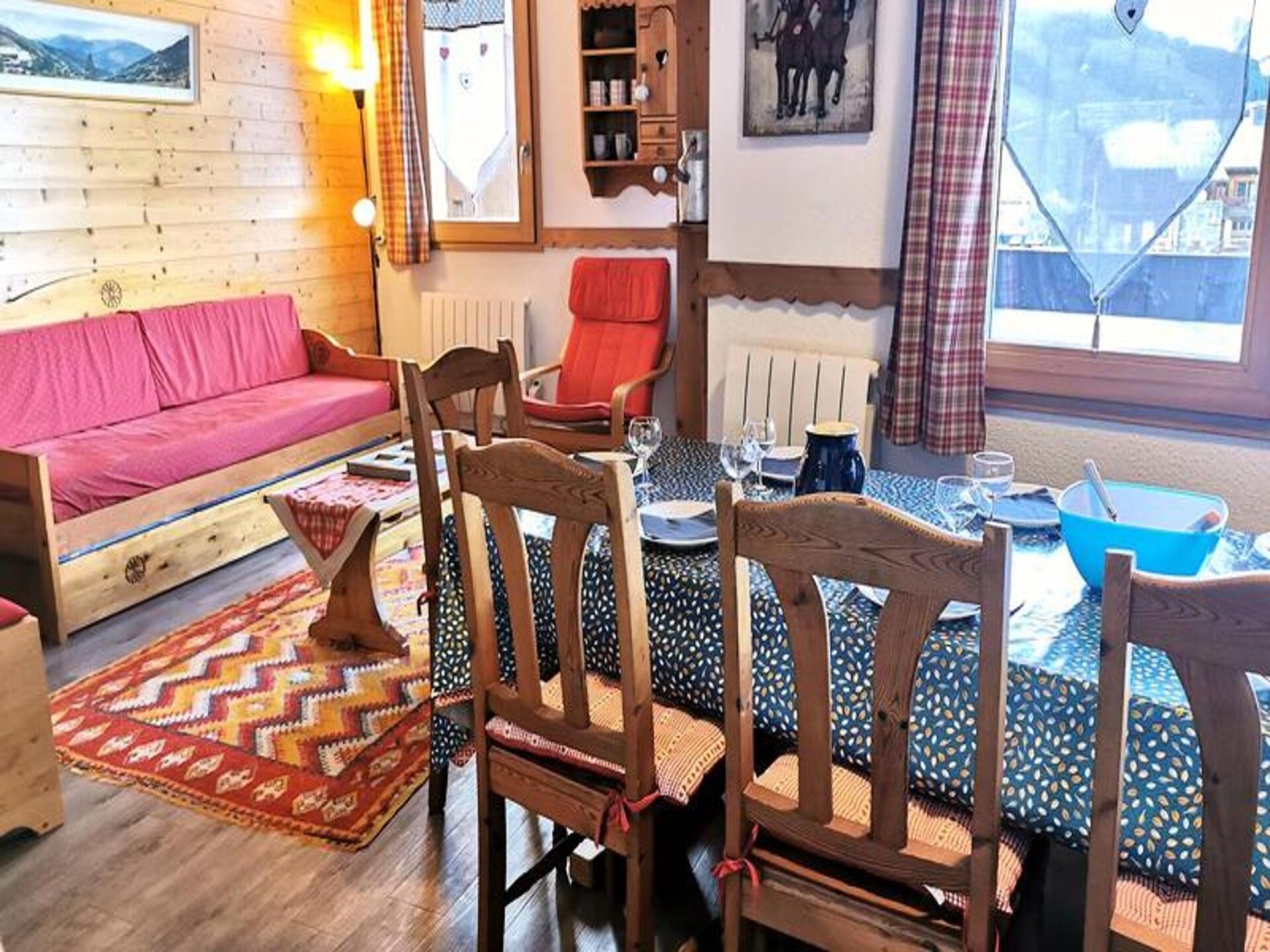 Ruim 8-persoons appartement met balkon op 5 minuten van de piste in Valmorel - foto 18