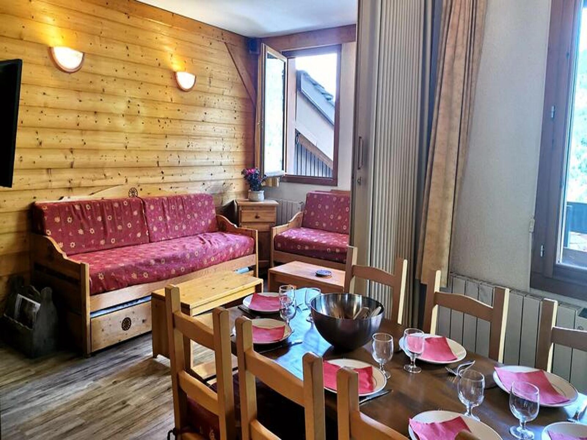 Ruim 8-persoons appartement met balkon op 5 minuten van de piste in Valmorel - foto 4