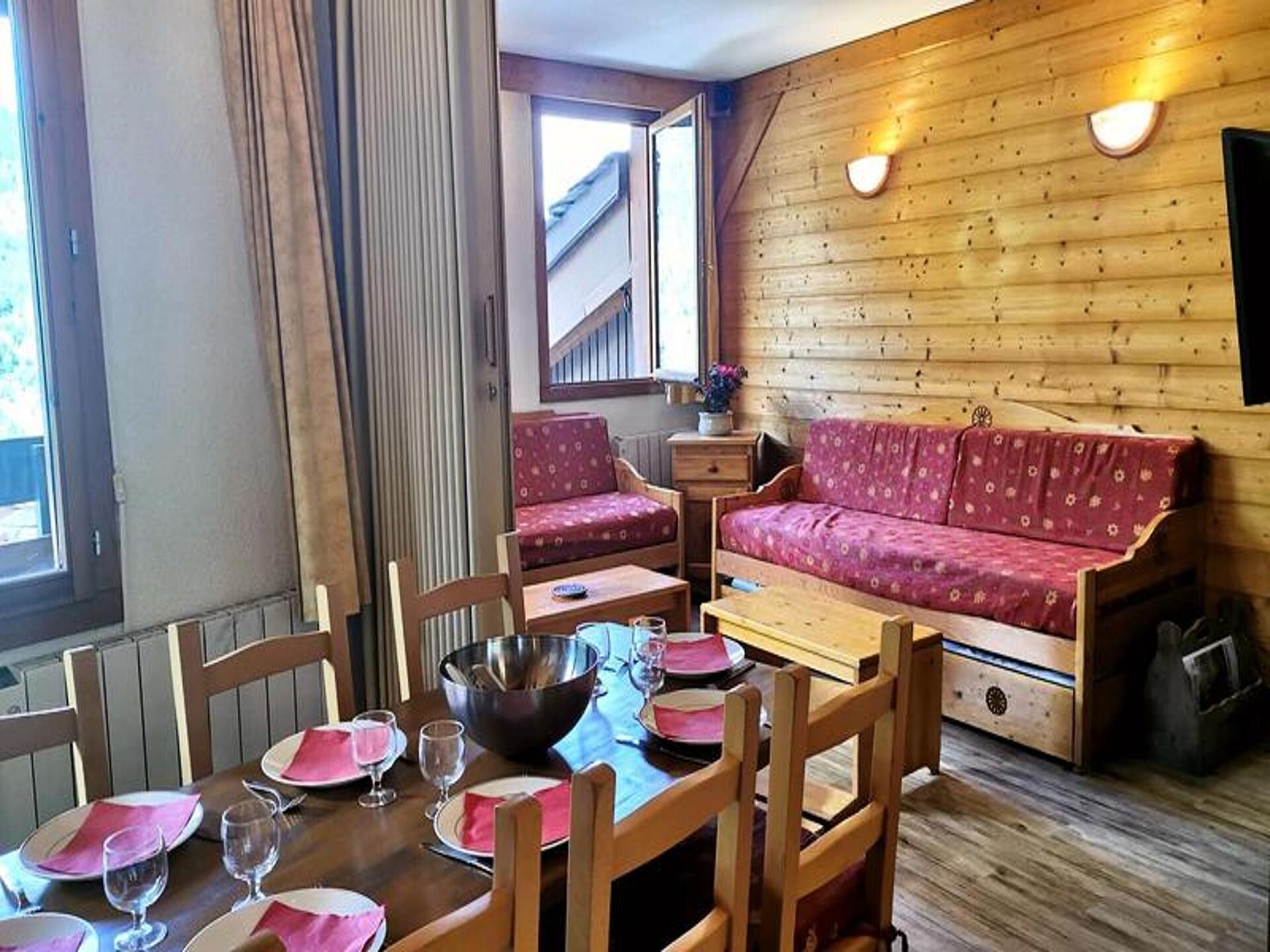 Ruim 8-persoons appartement met balkon op 5 minuten van de piste in Valmorel - foto 19