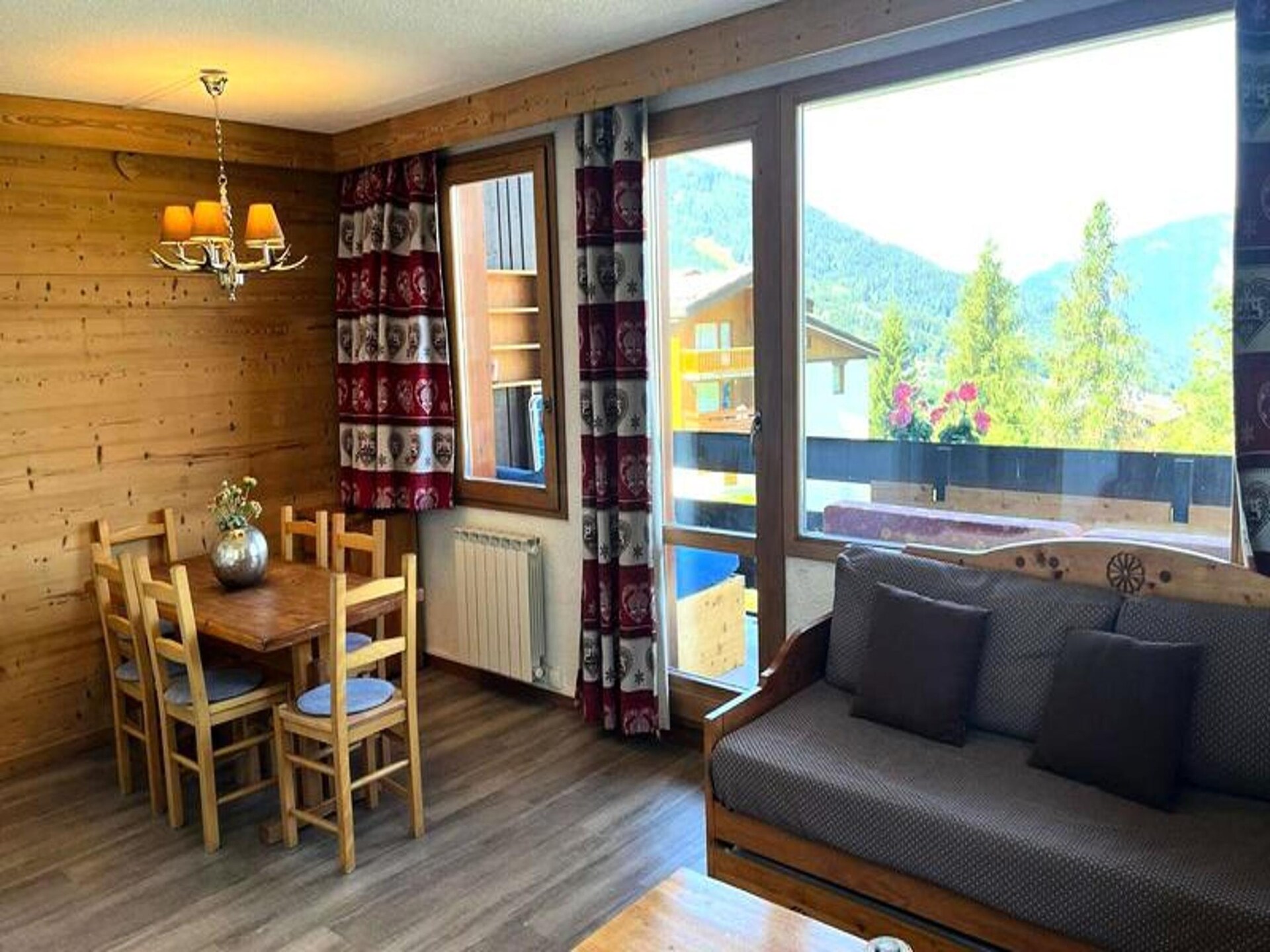 Gezellig appartement in La Forêt met ski-in/ski-out toegang voor 5 personen - foto 5
