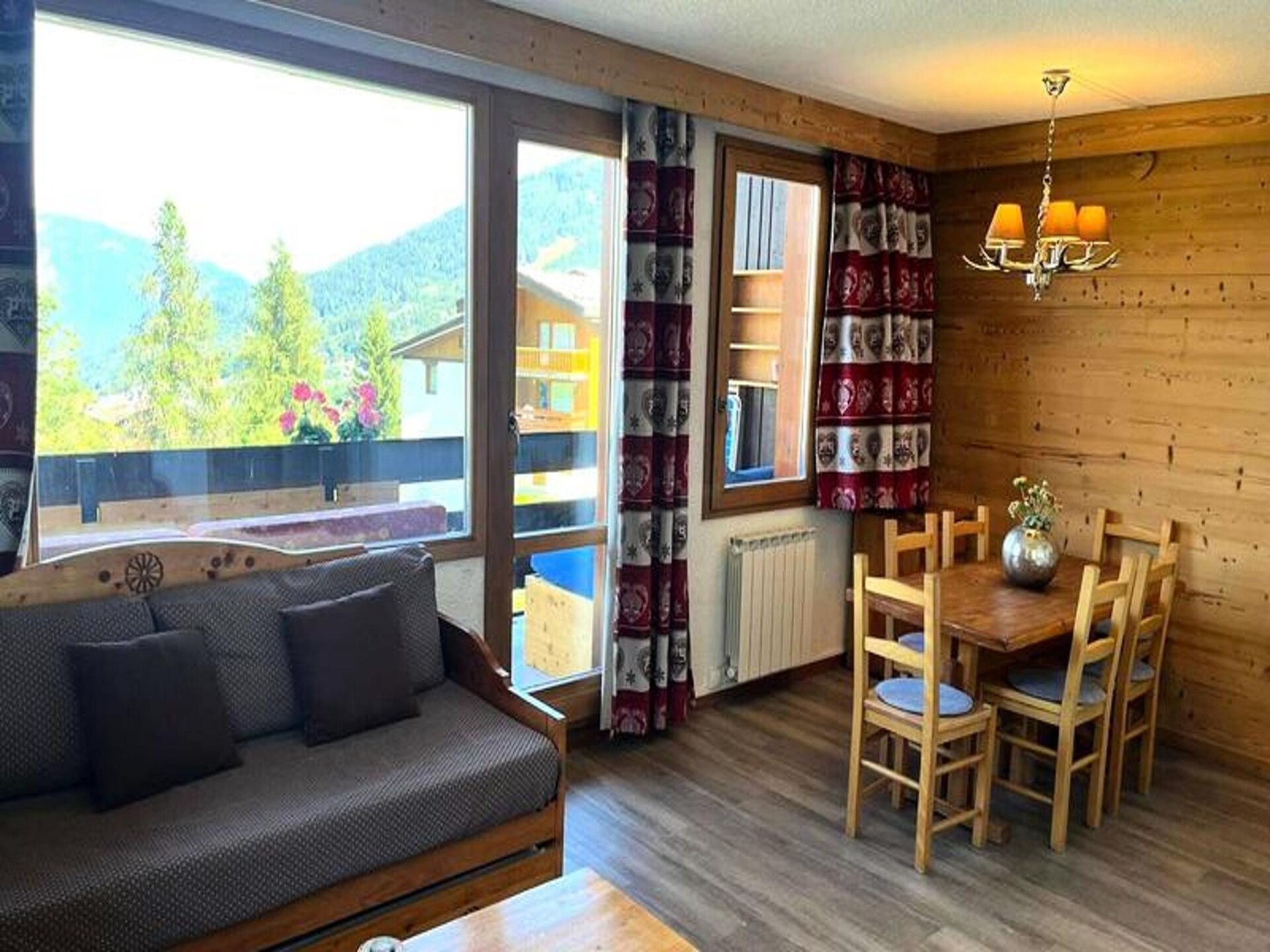 Gezellig appartement in La Forêt met ski-in/ski-out toegang voor 5 personen - foto 13