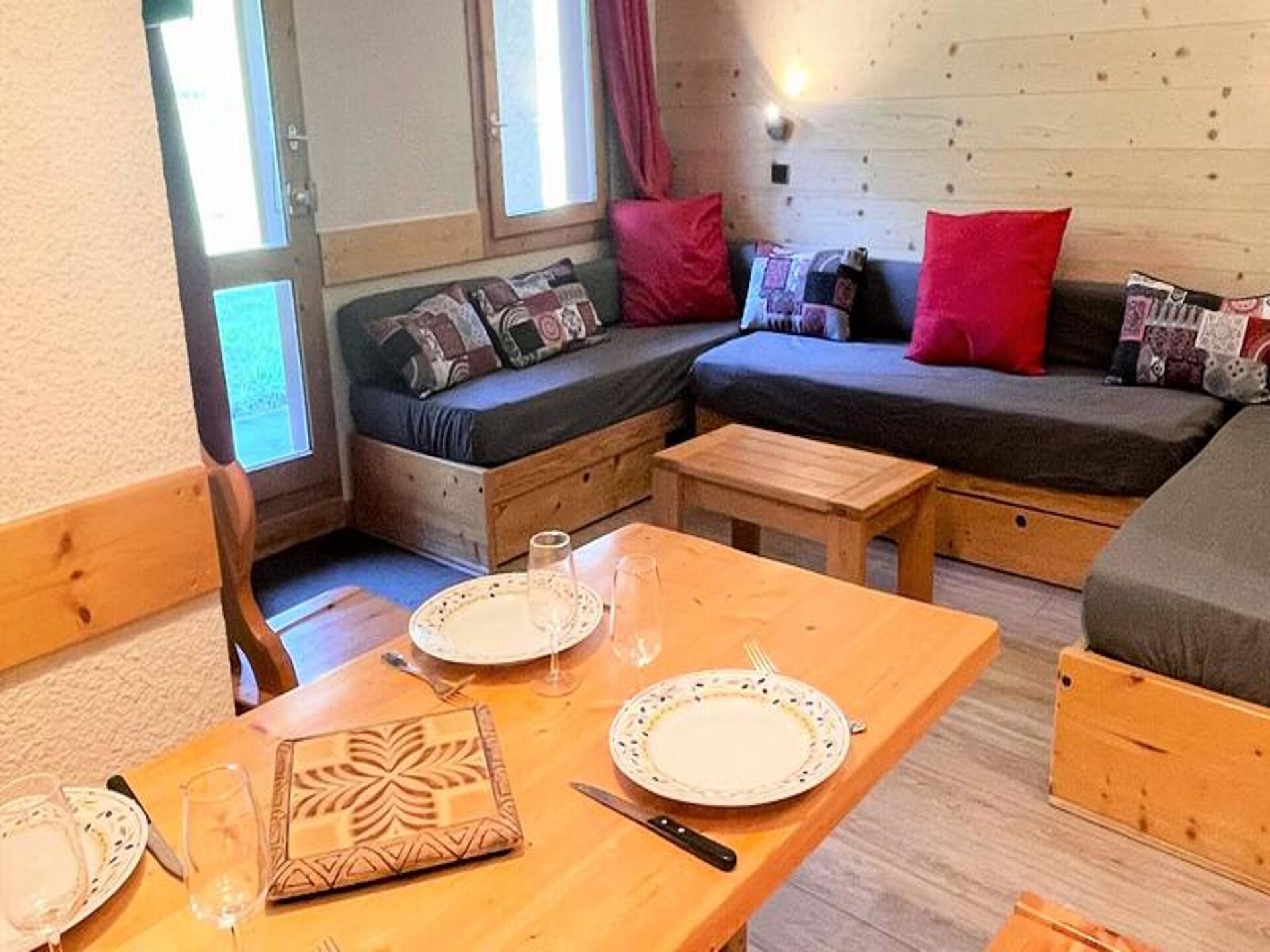 Knus appartement 3 sterren direct aan de piste in Les Avanchers Valmorel - foto 5