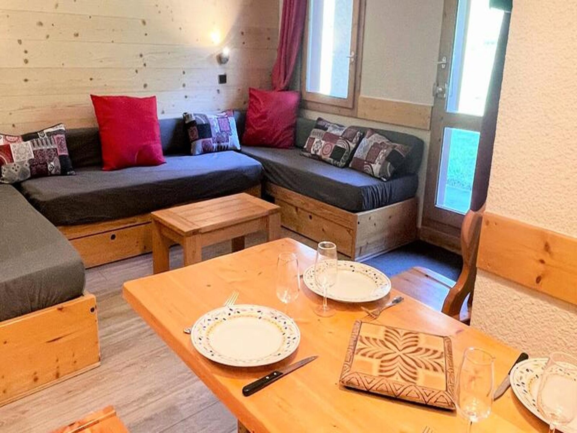 Knus appartement 3 sterren direct aan de piste in Les Avanchers Valmorel - foto 12