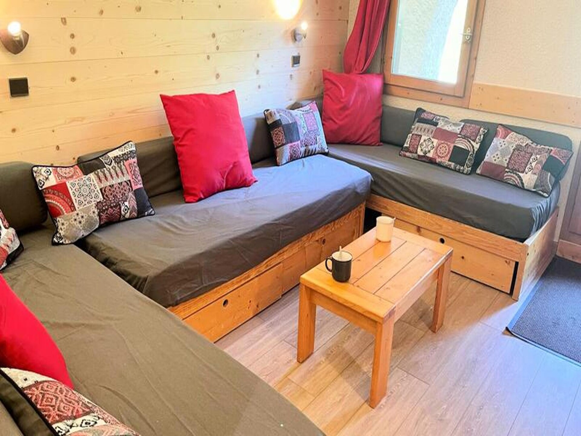 Knus appartement 3 sterren direct aan de piste in Les Avanchers Valmorel - foto 2