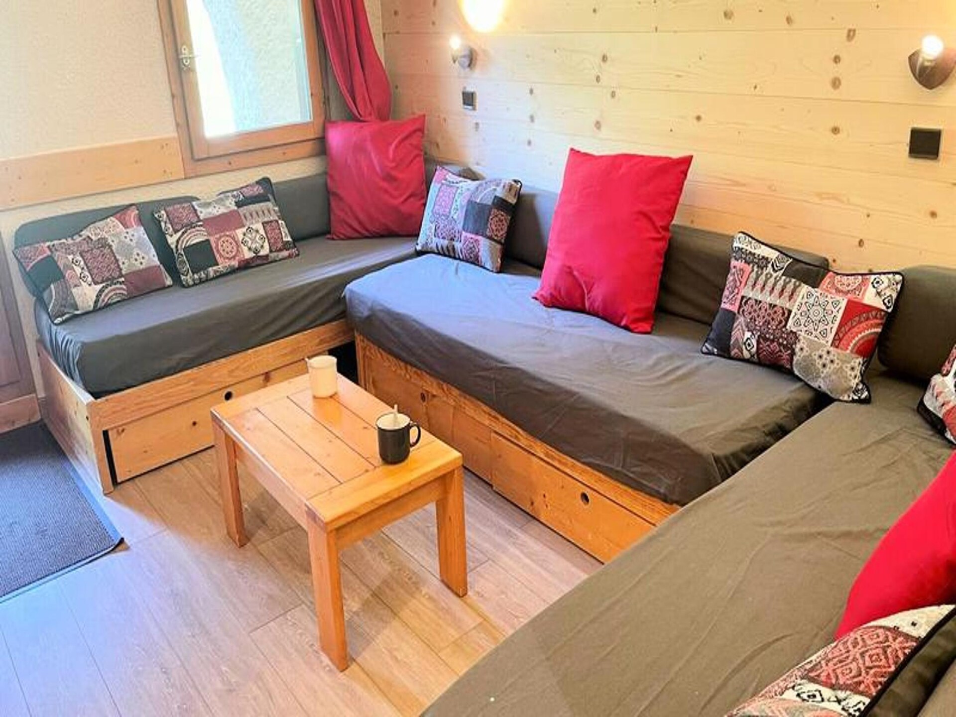 Knus appartement 3 sterren direct aan de piste in Les Avanchers Valmorel - foto 11