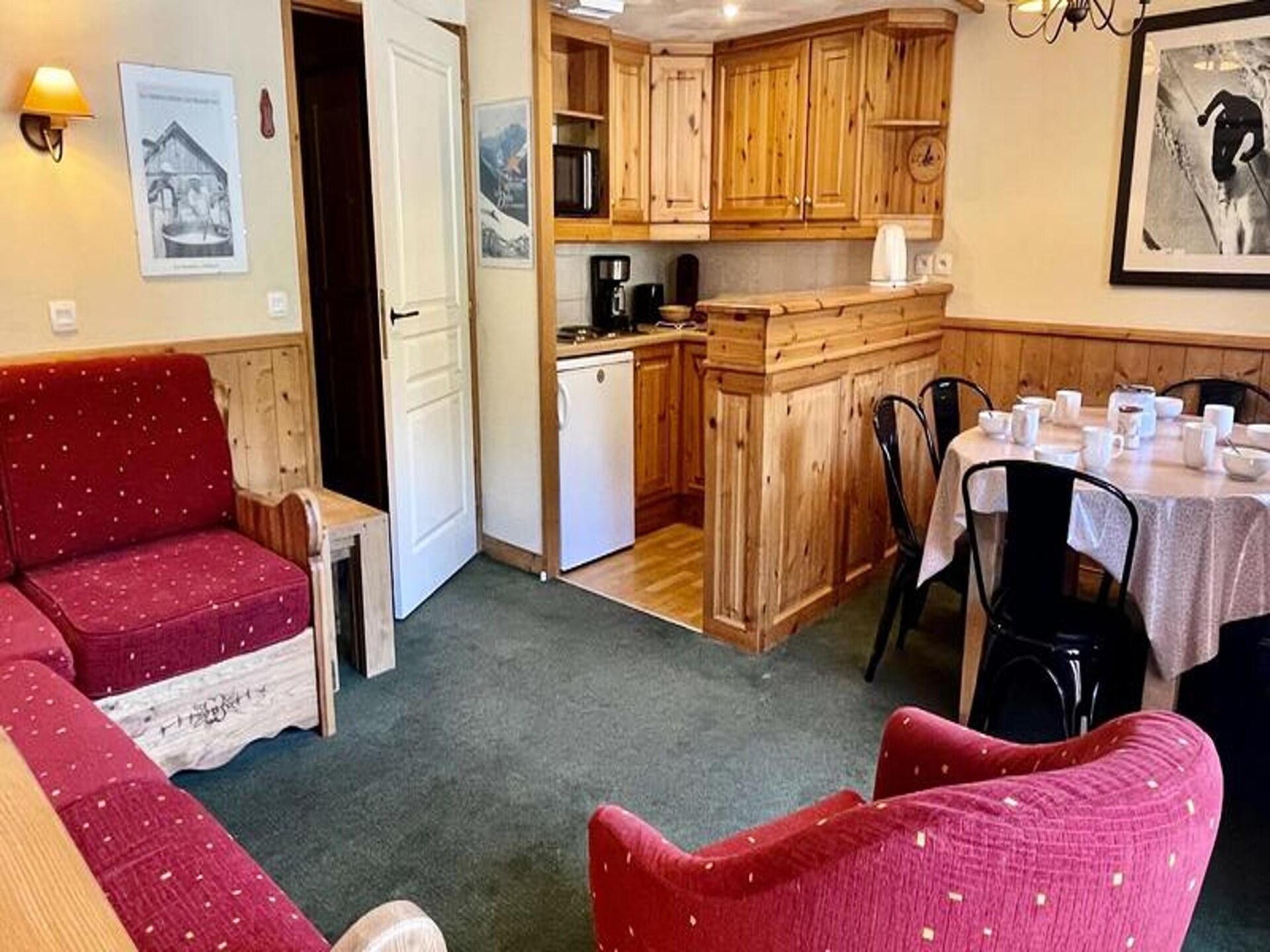 Licht appartement voor 6 personen in Les Avanchers Valmorel - foto 4