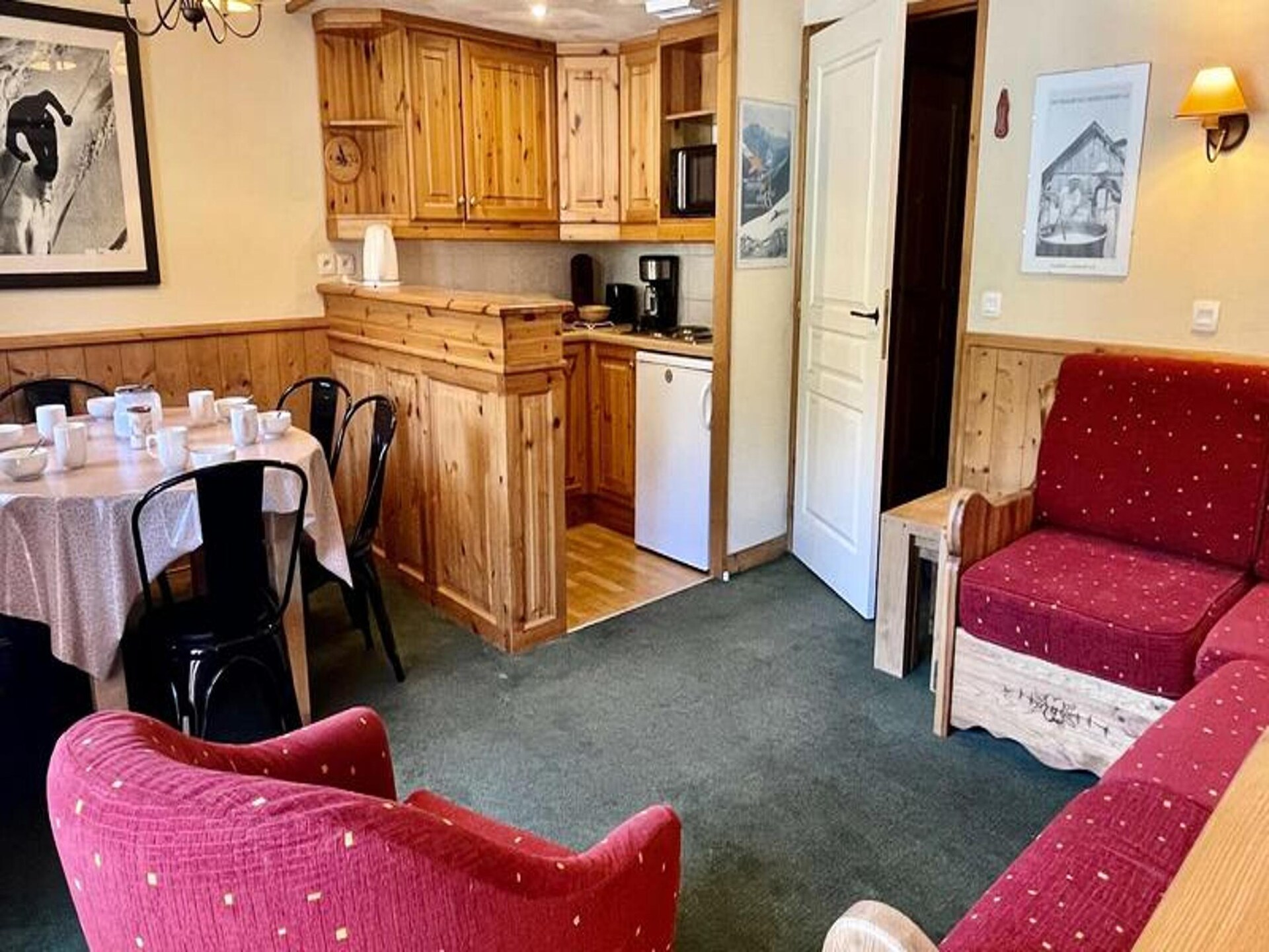 Licht appartement voor 6 personen in Les Avanchers Valmorel - foto 13