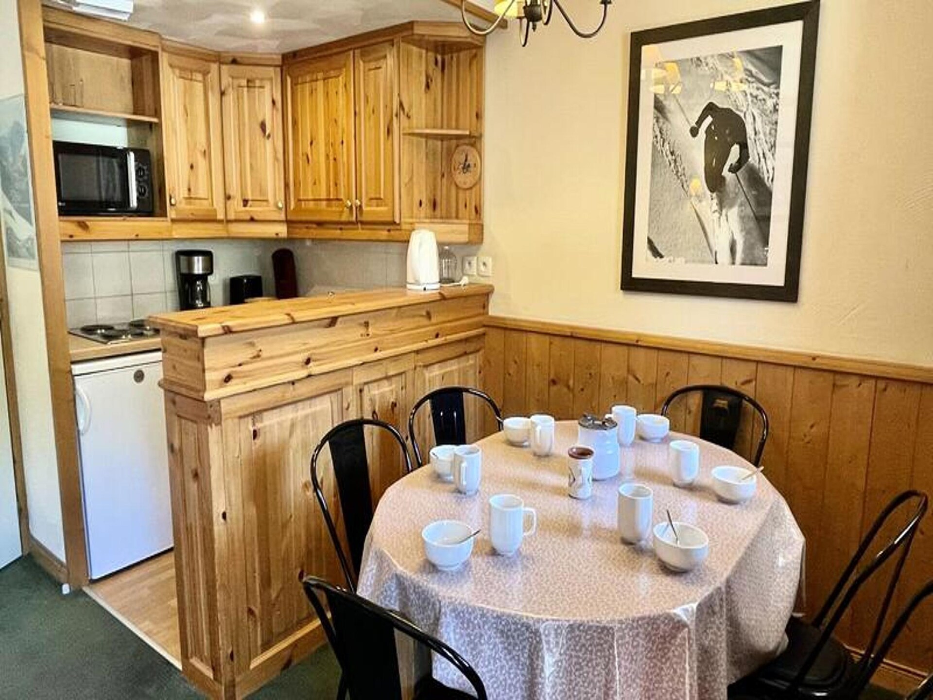 Licht appartement voor 6 personen in Les Avanchers Valmorel - foto 14