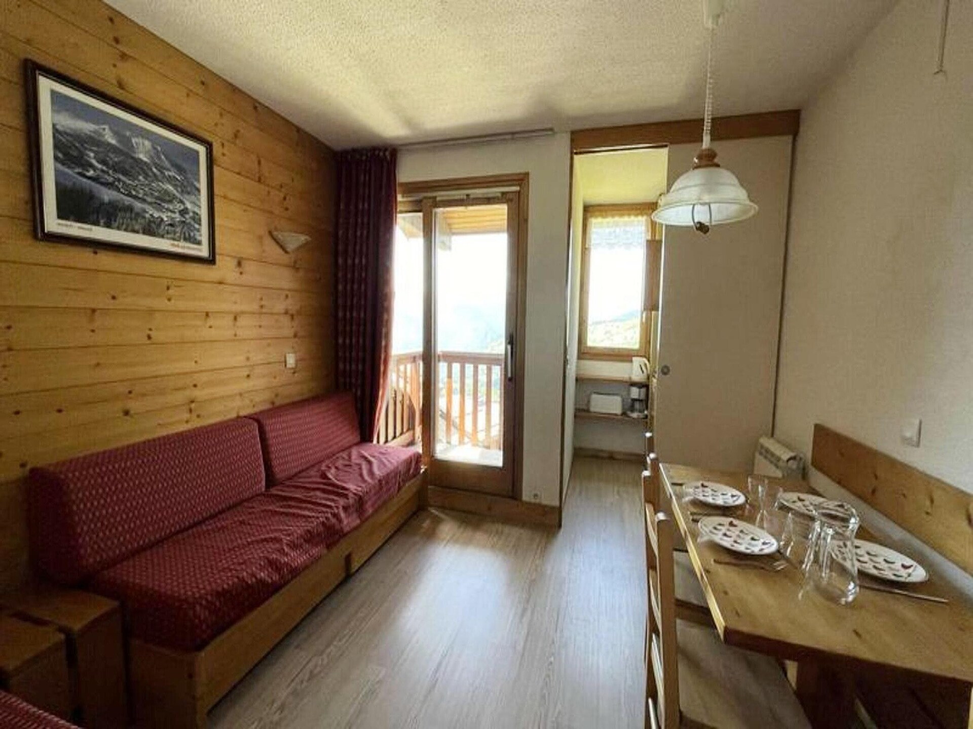 Knus appartement op 1 minuut van de piste in Valmorel - foto 12