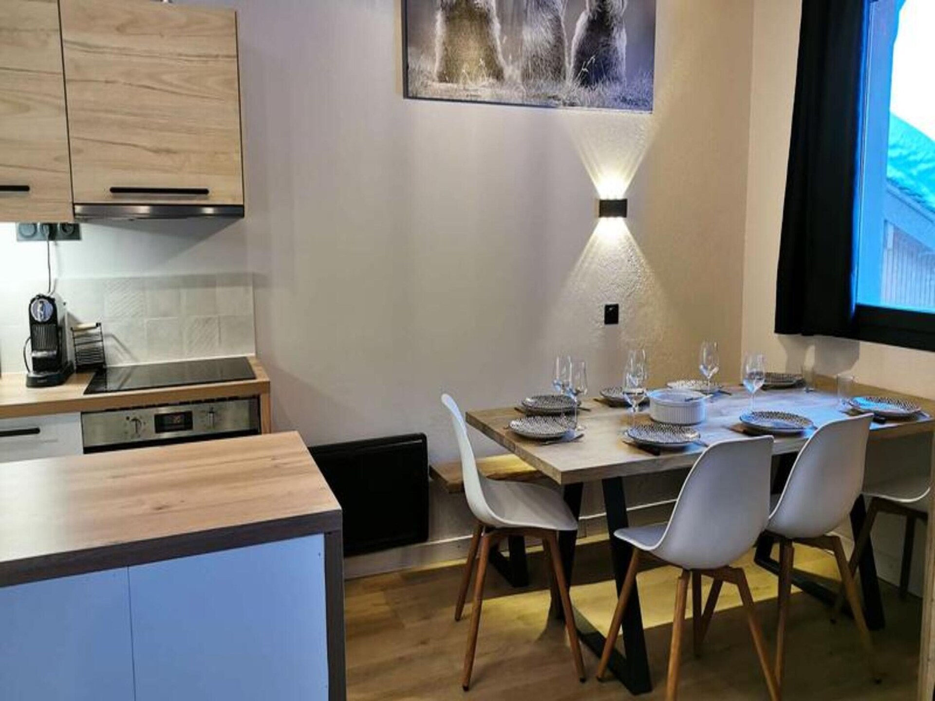 Duplex voor 8 personen aan de piste in Les Avanchers Valmorel - foto 7