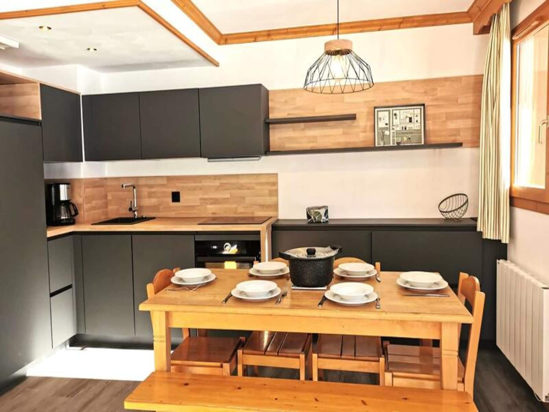 Rustiek appartement voor 7 personen in Les Avanchers Valmorel, vlakbij de piste - foto 2
