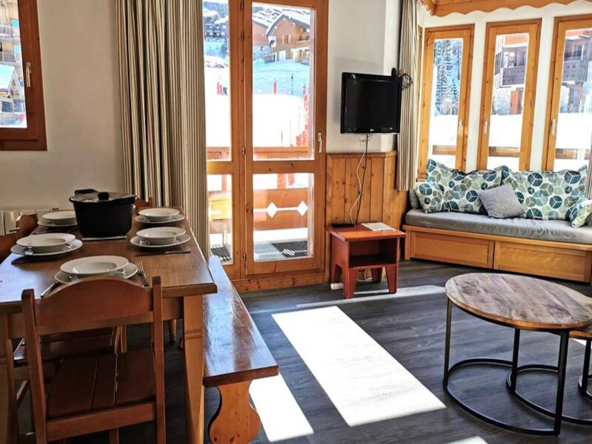 Rustiek appartement voor 7 personen in Les Avanchers Valmorel, vlakbij de piste - foto 13