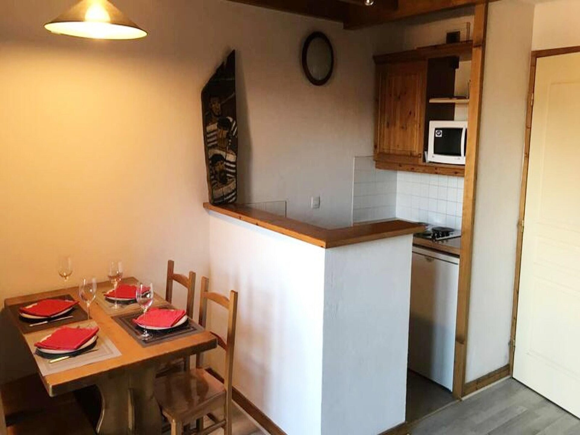 Knus appartement voor 4 op 2 minuten van de piste in Valmorel - foto 4