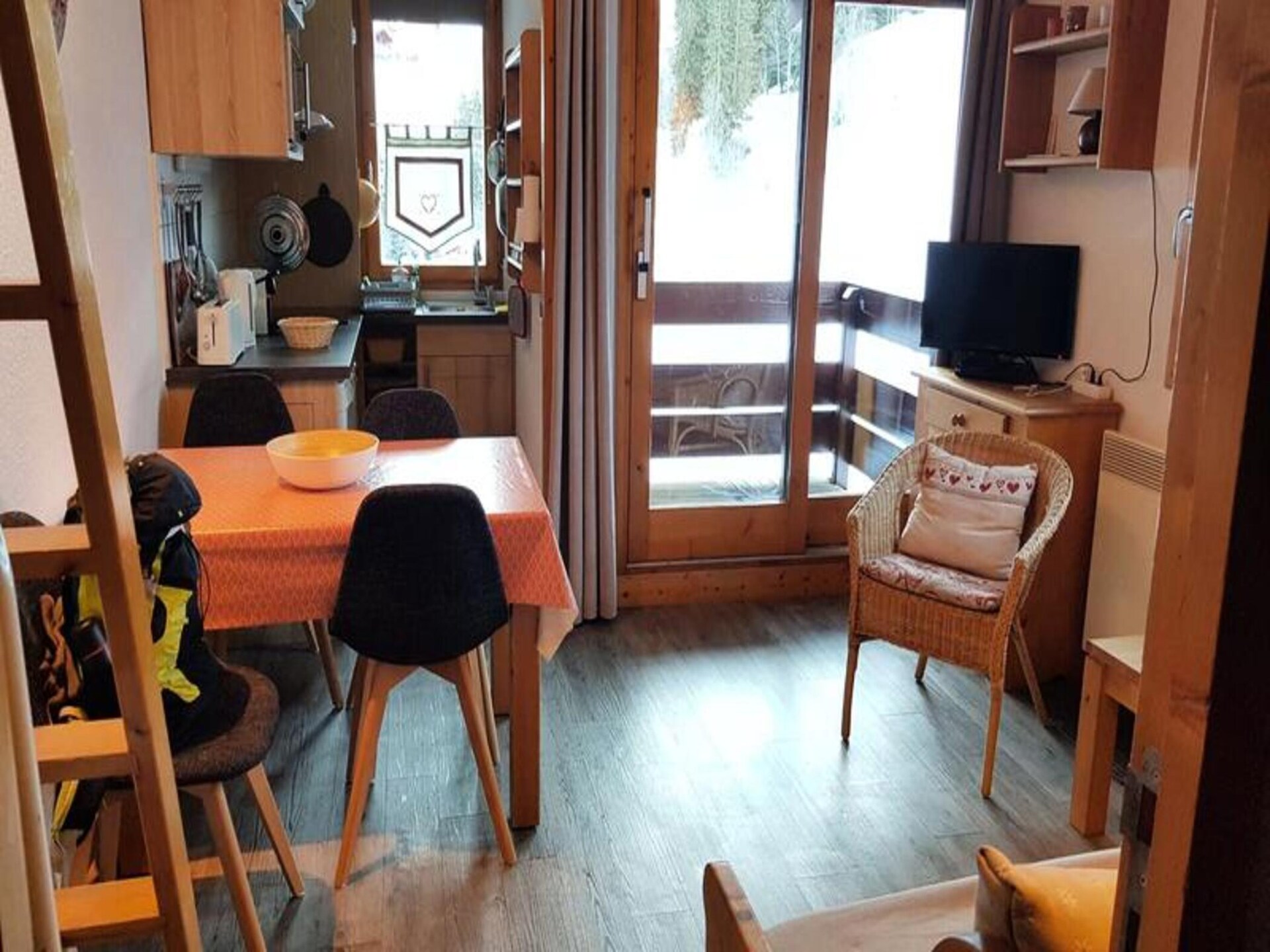 Appartement aan de piste in Valmorel voor 5 personen - foto 15